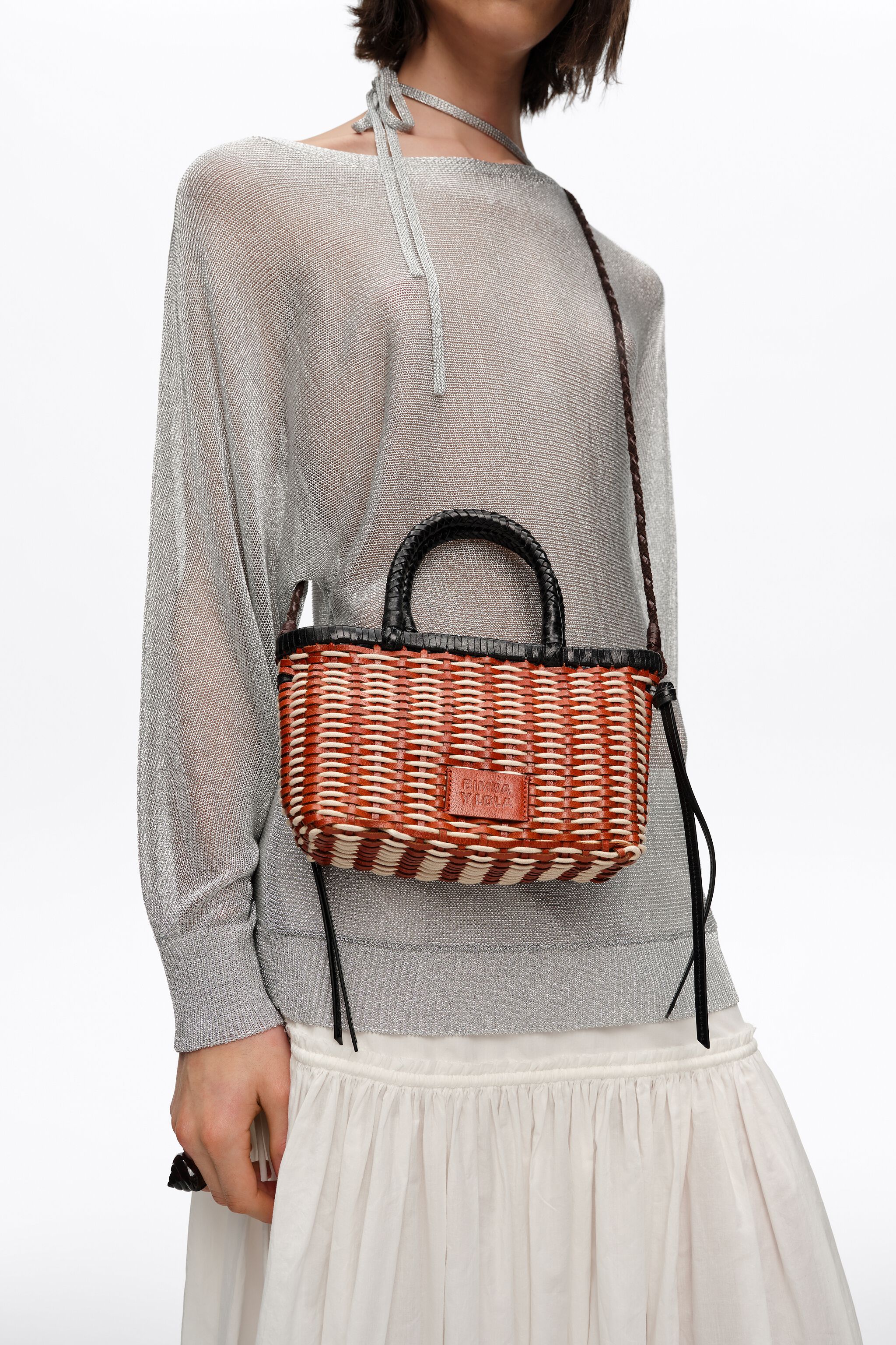 Gebrauchte Leder-Geheimtasche