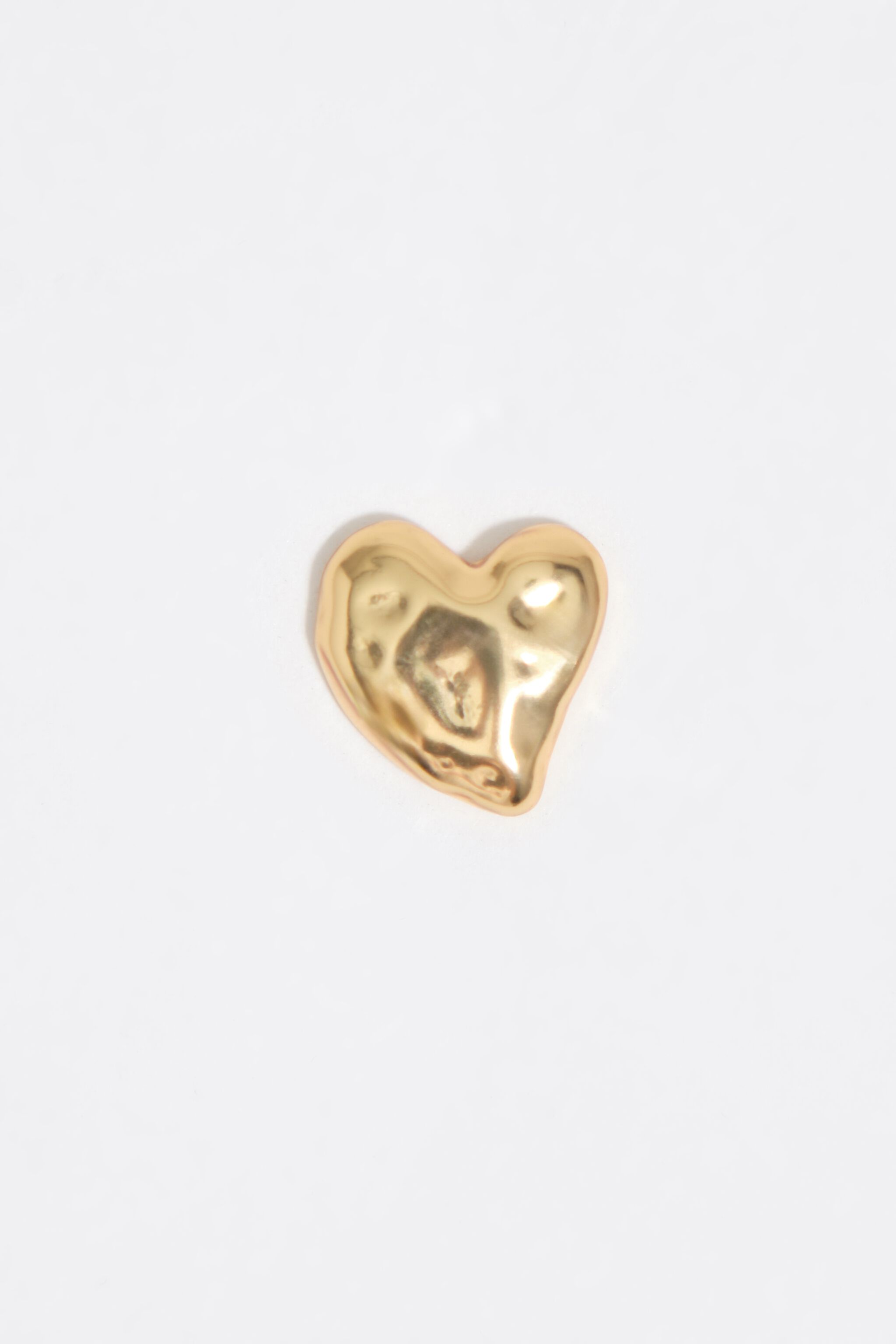 Strukturierte Gold-Ohrstecker