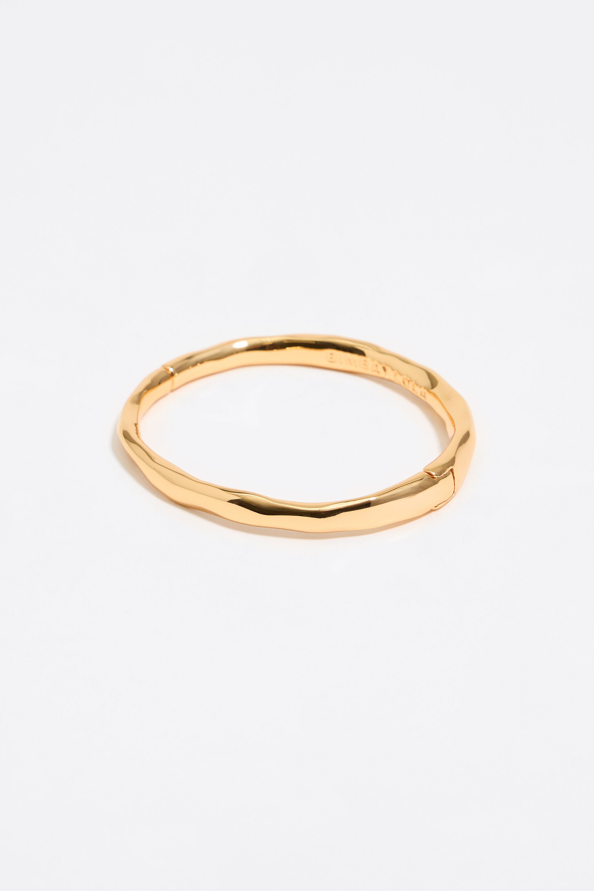 Unregelmäßiger Armband in Goldton