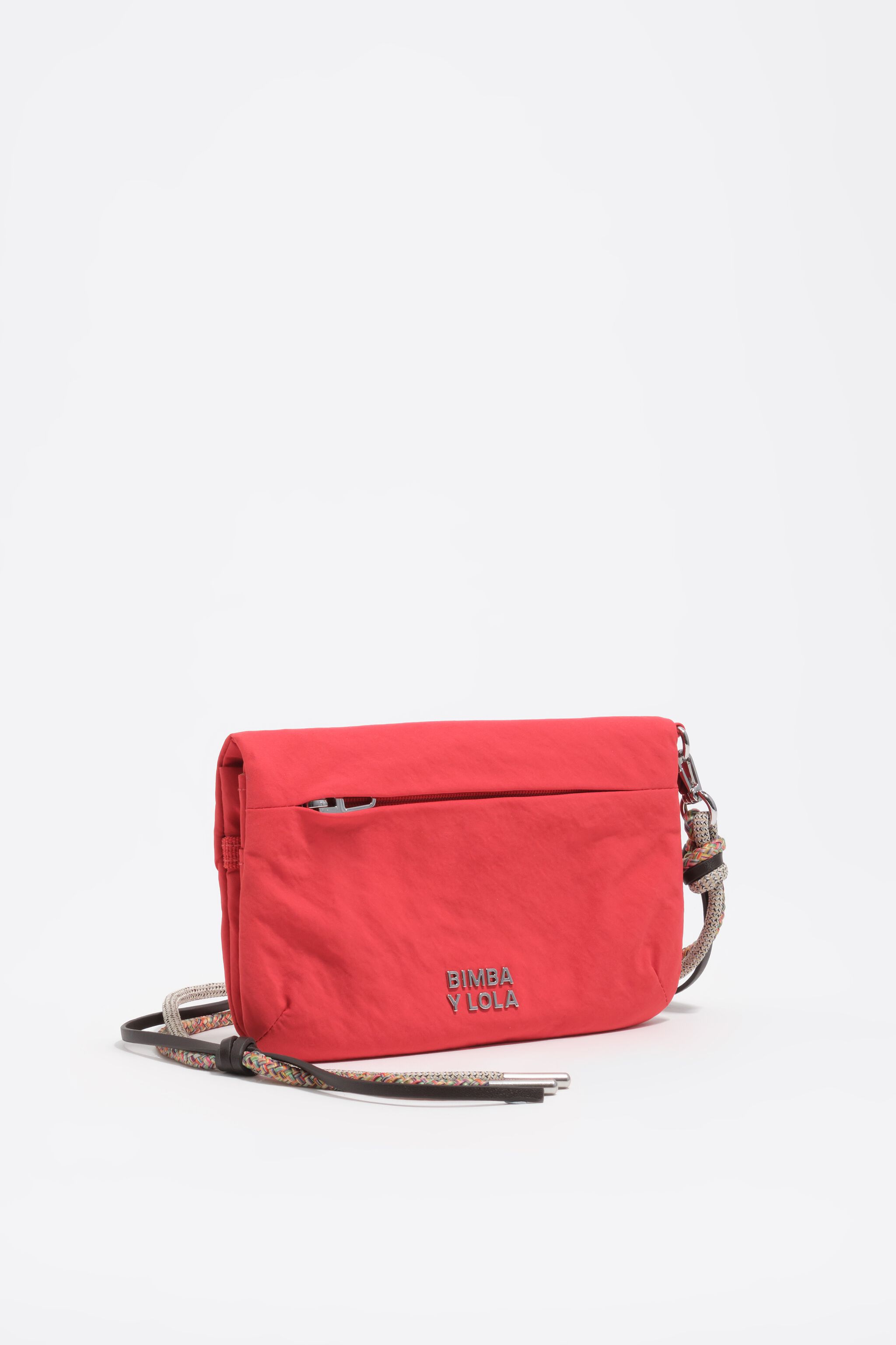 Große Granatapfel-Nylon-Handtasche