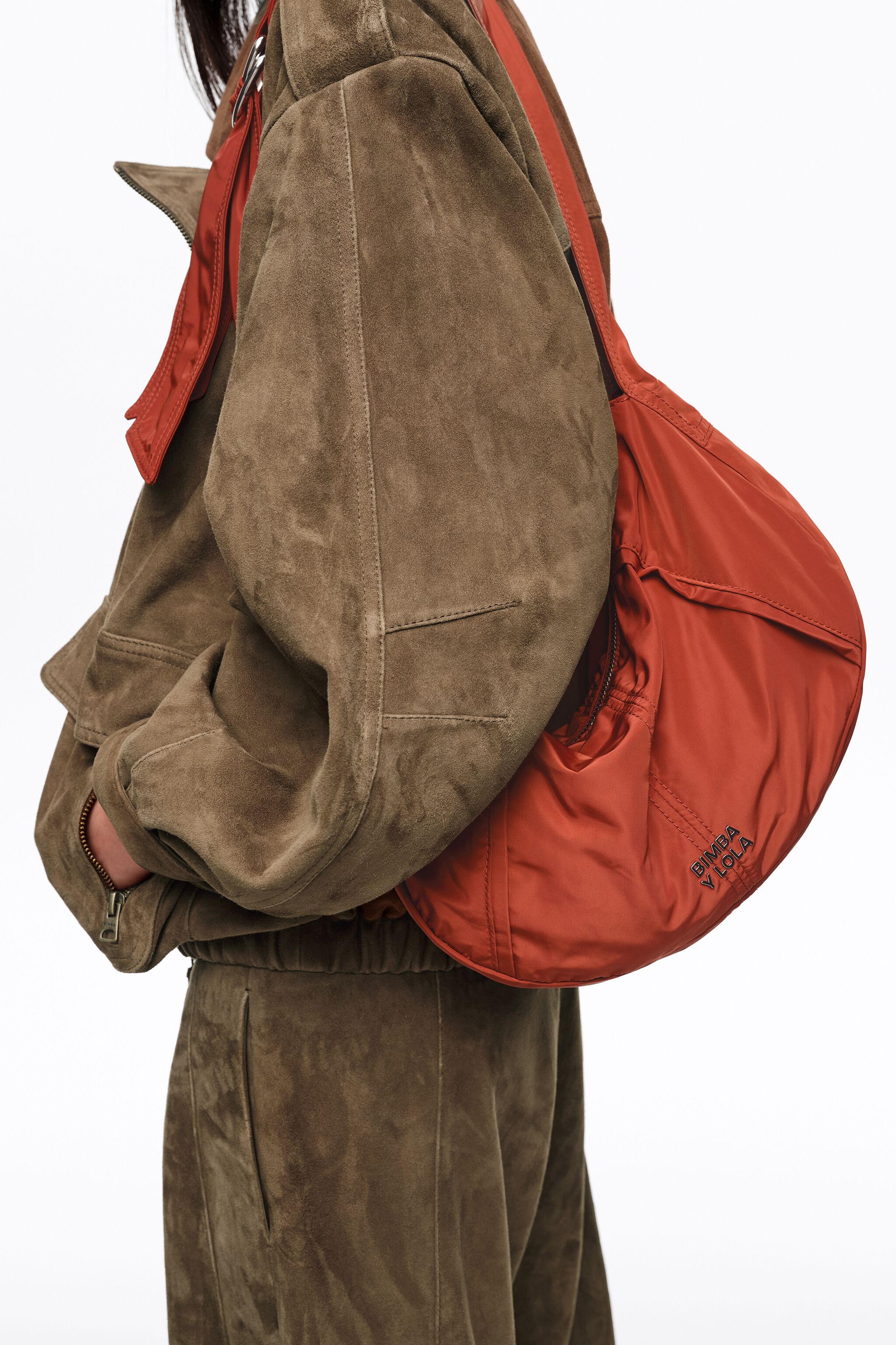 Rust mittlere Moon Tasche