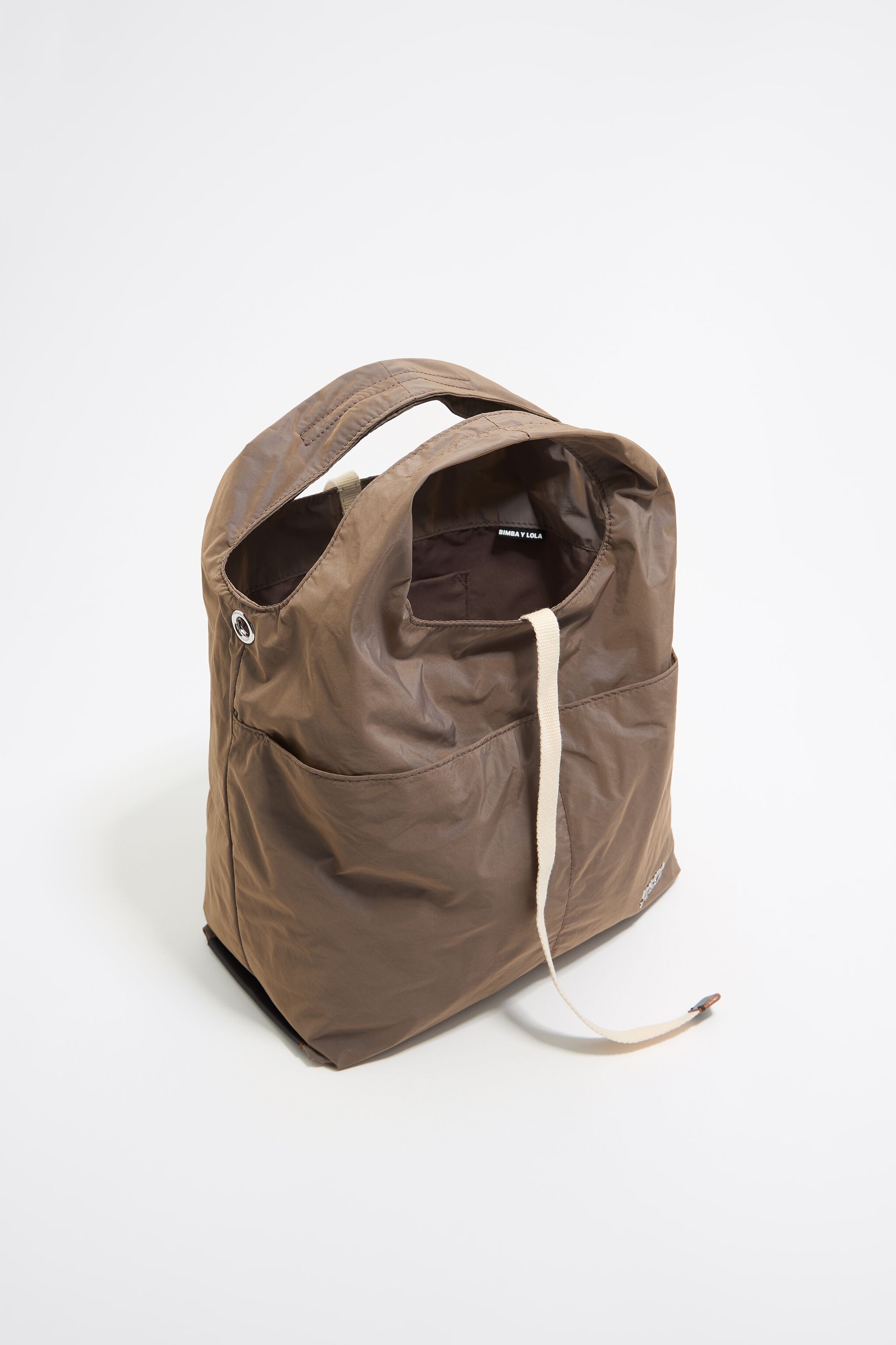 Kleine Mink-Nylon-Papiertasche
