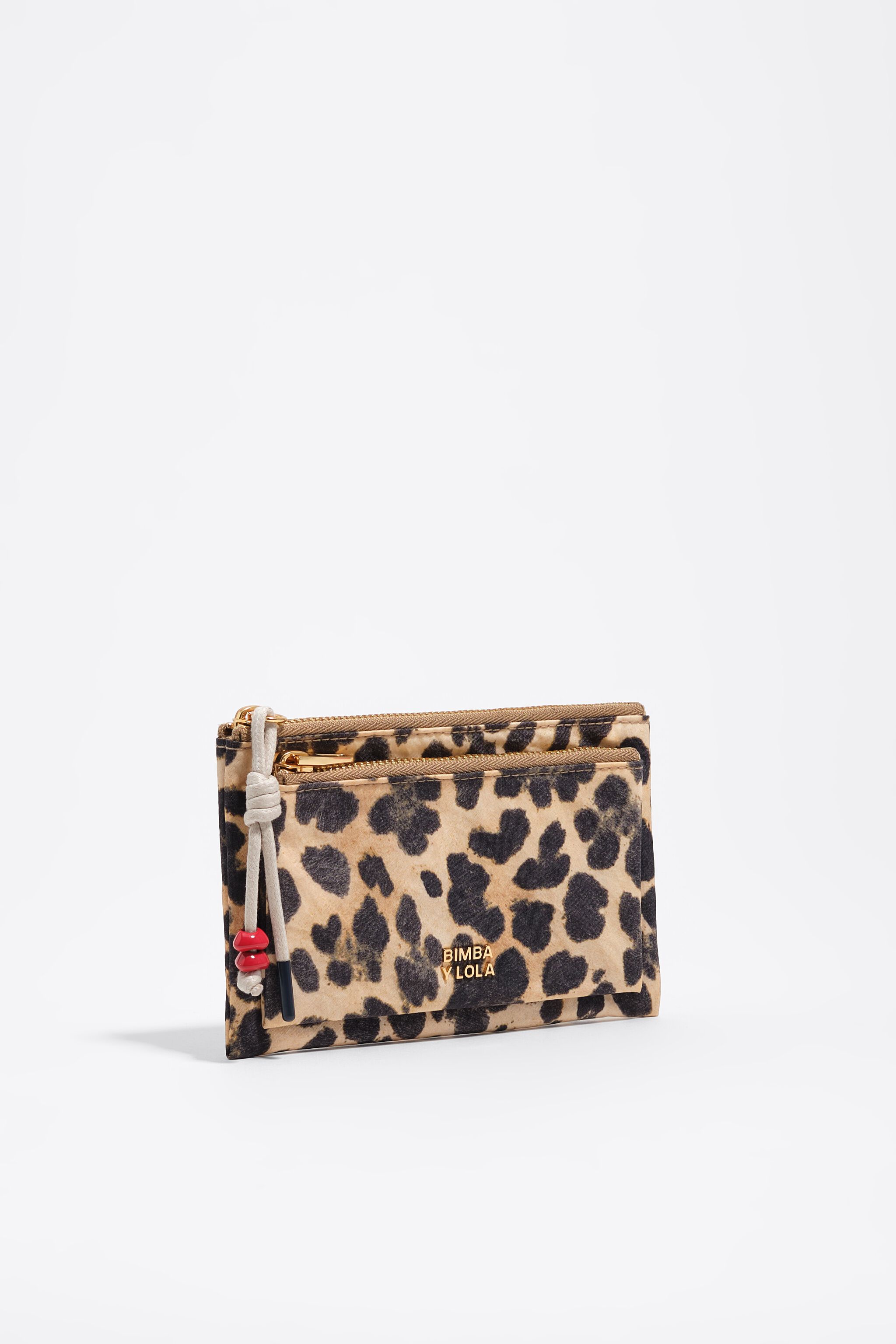 Natürliche Leopard-Nylon-Handtasche