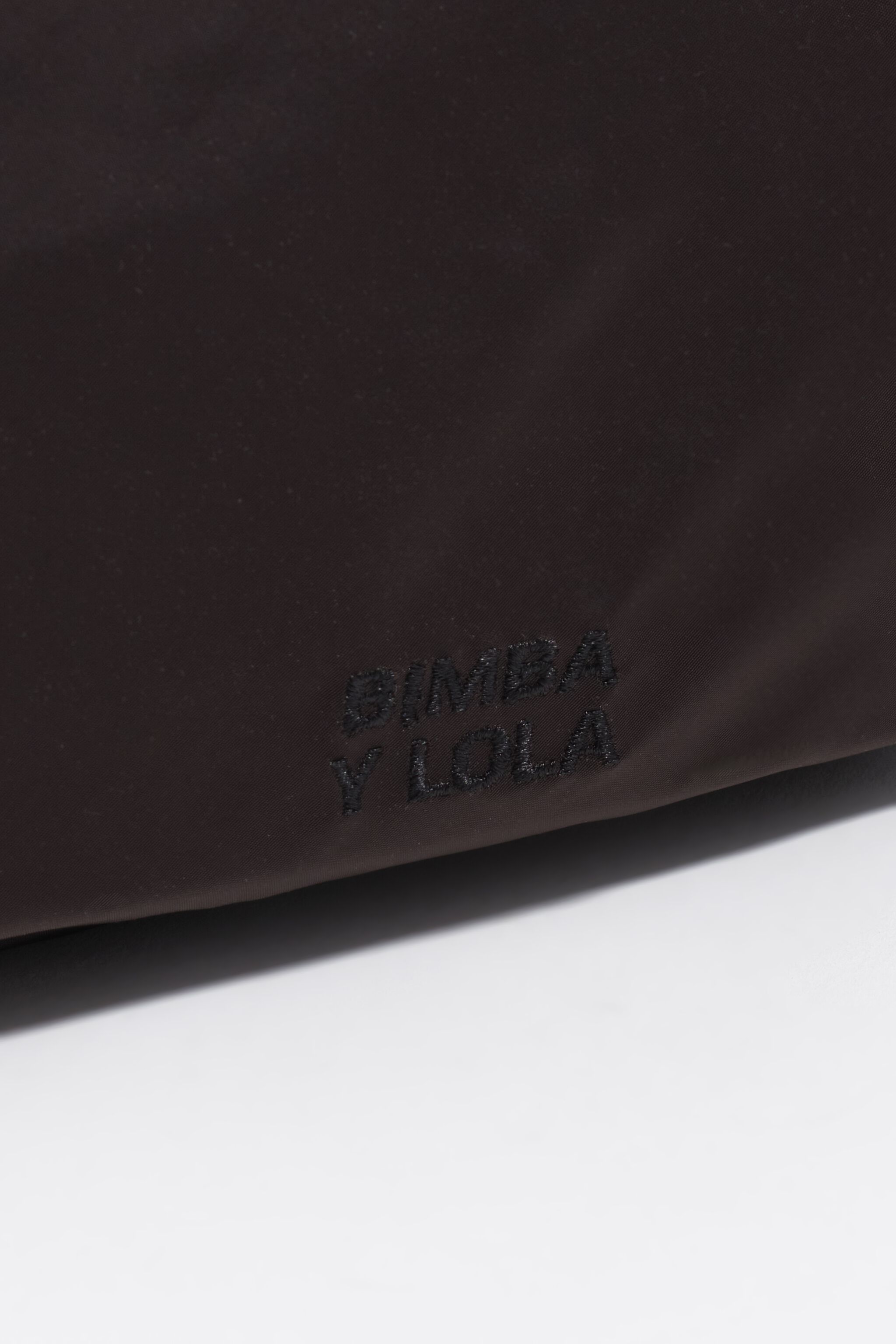 Große Kohlegrau-Nylon-Make-up-Tasche
