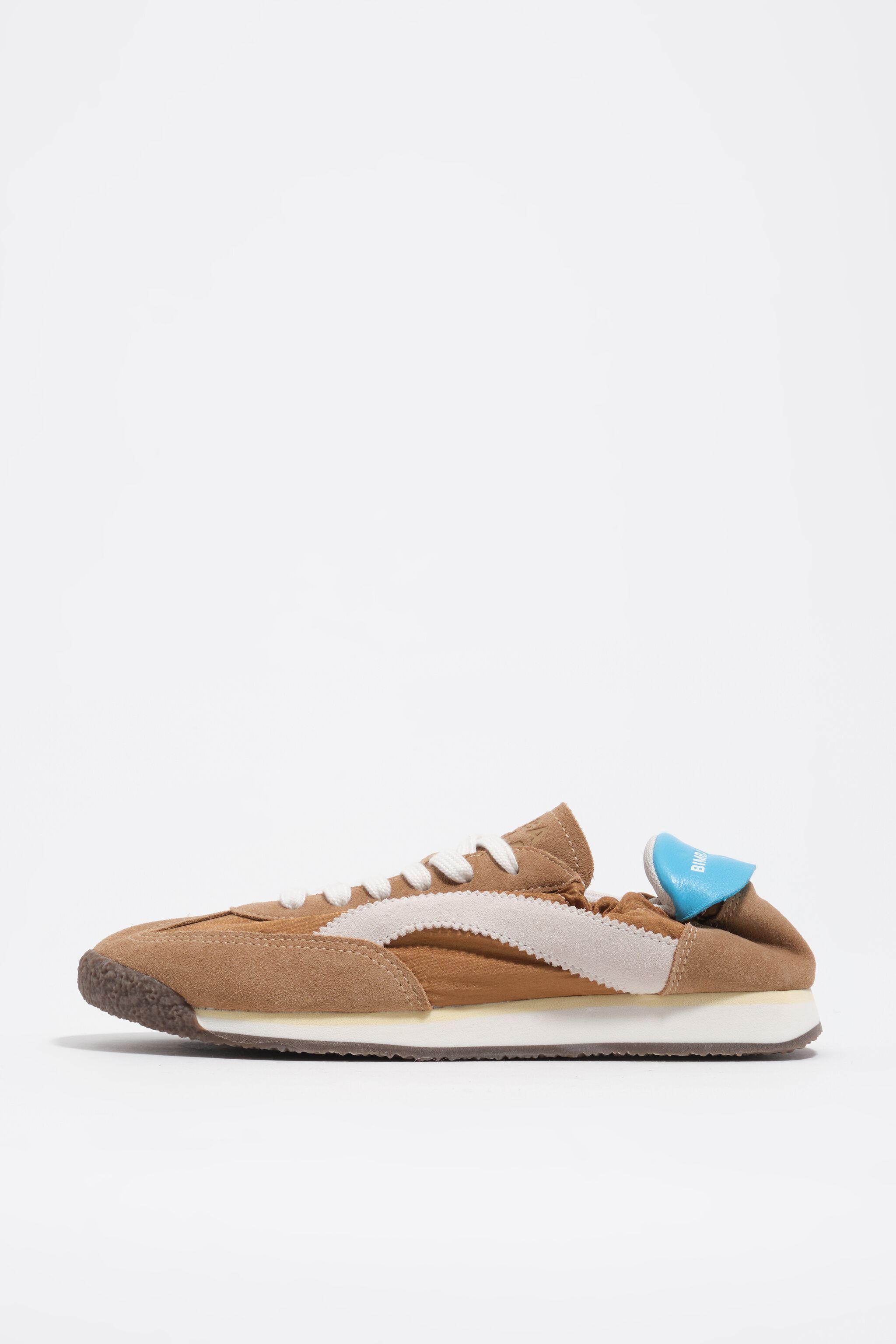 Honey-Weichleder- und Nylon-Sneaker 13 06