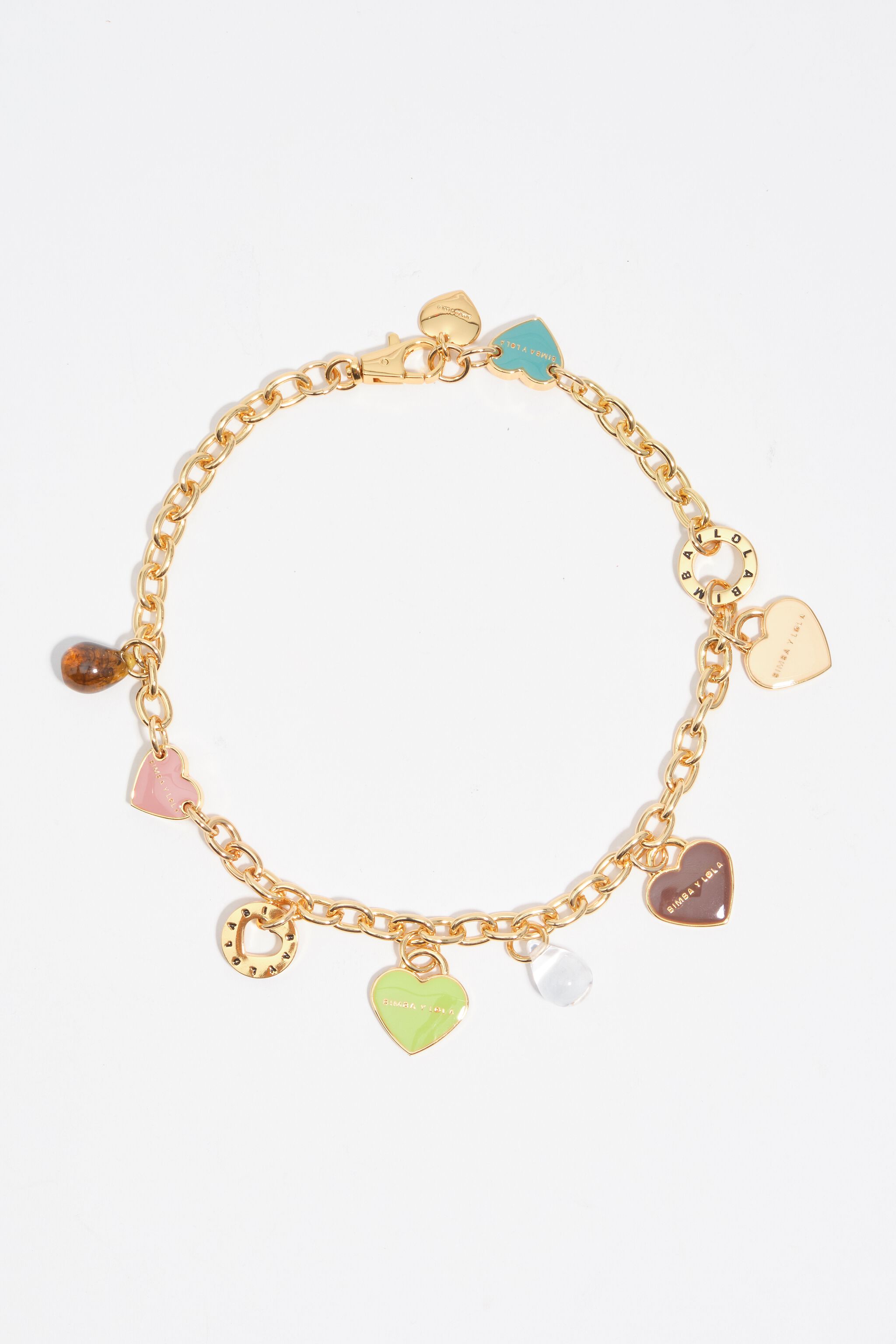 Herz-Logos-Goldkette