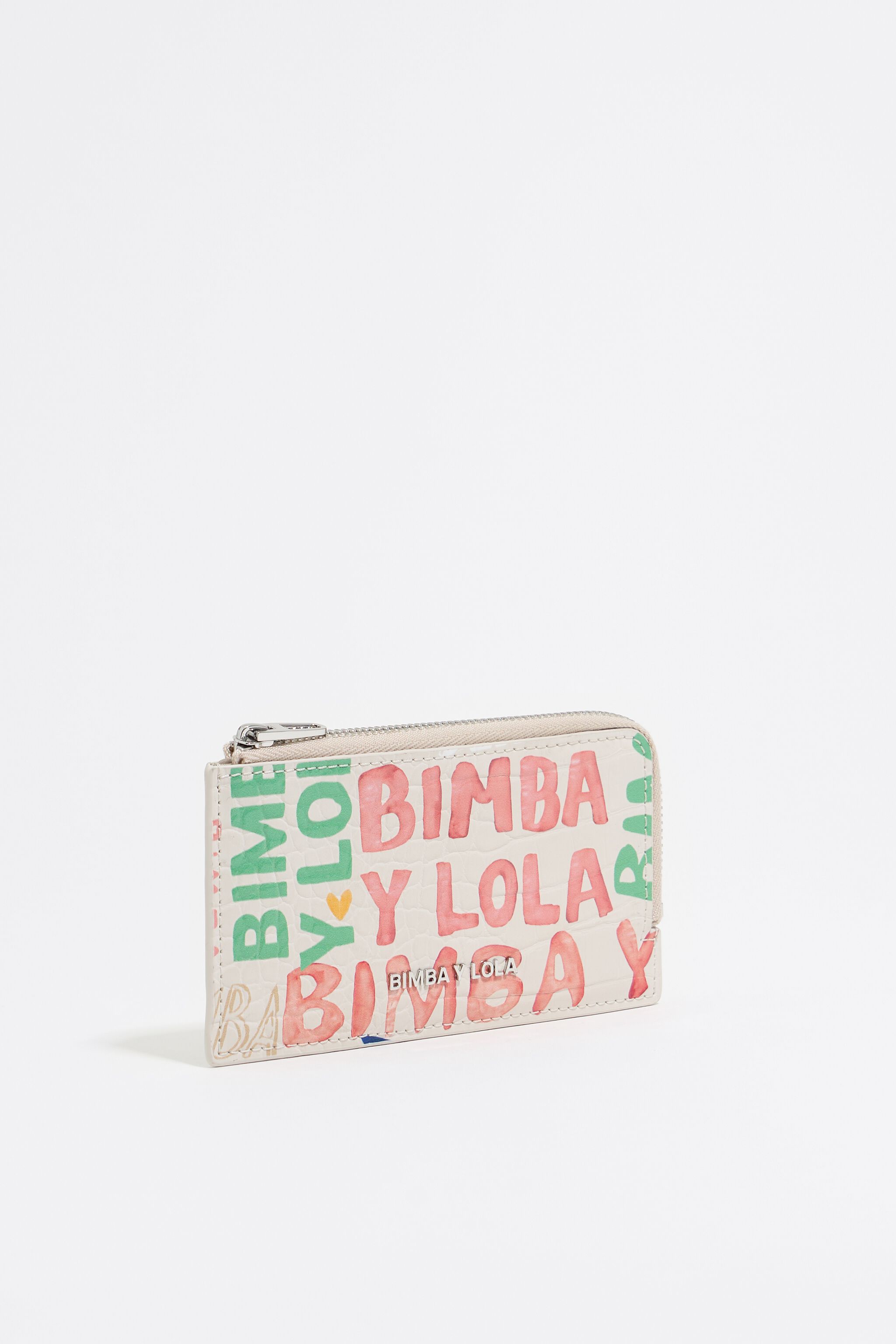 Ivory BIMBA Logos-Print Geldbörse / Münzbeutel