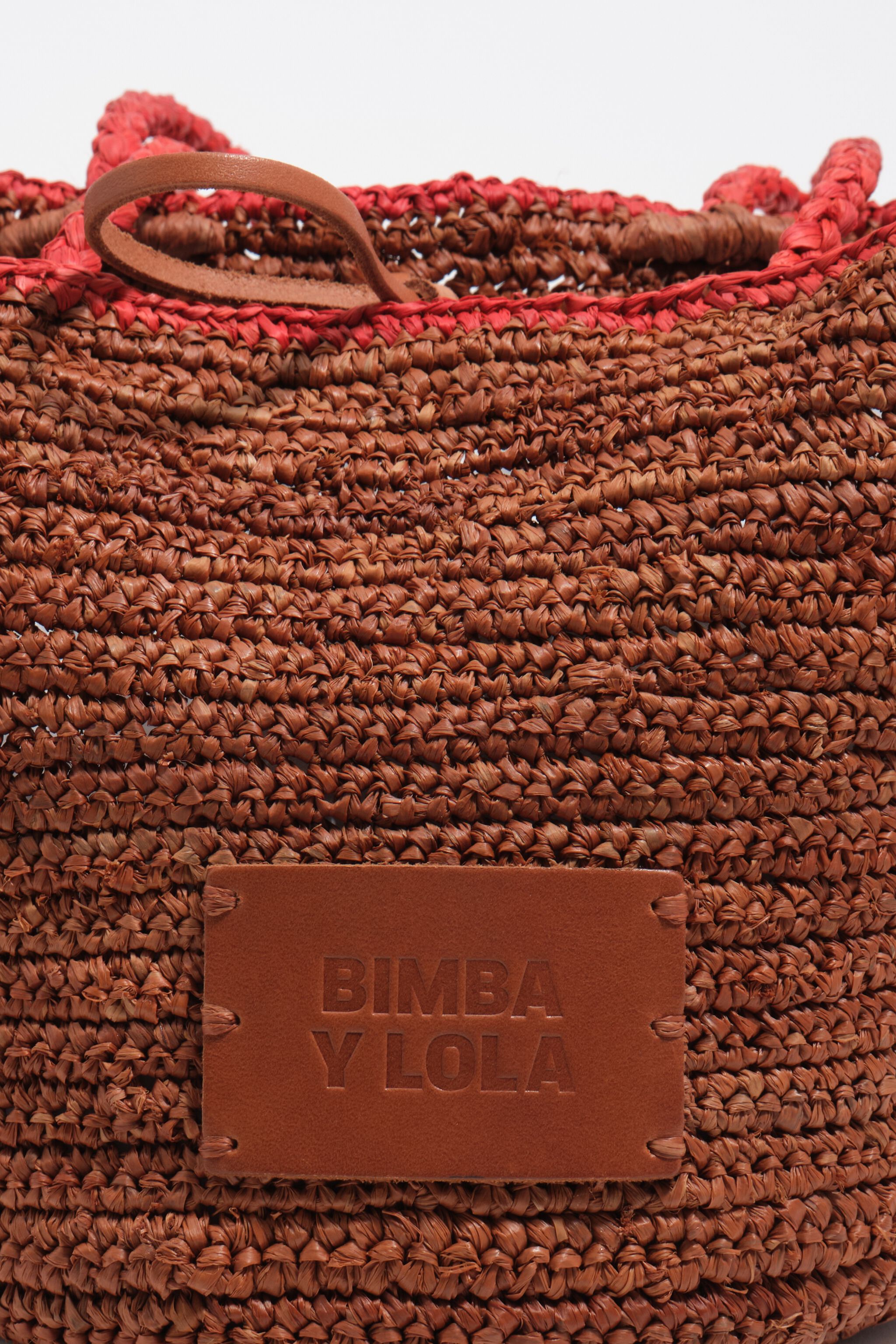 Kleine Rattan-Korb-Handtasche
