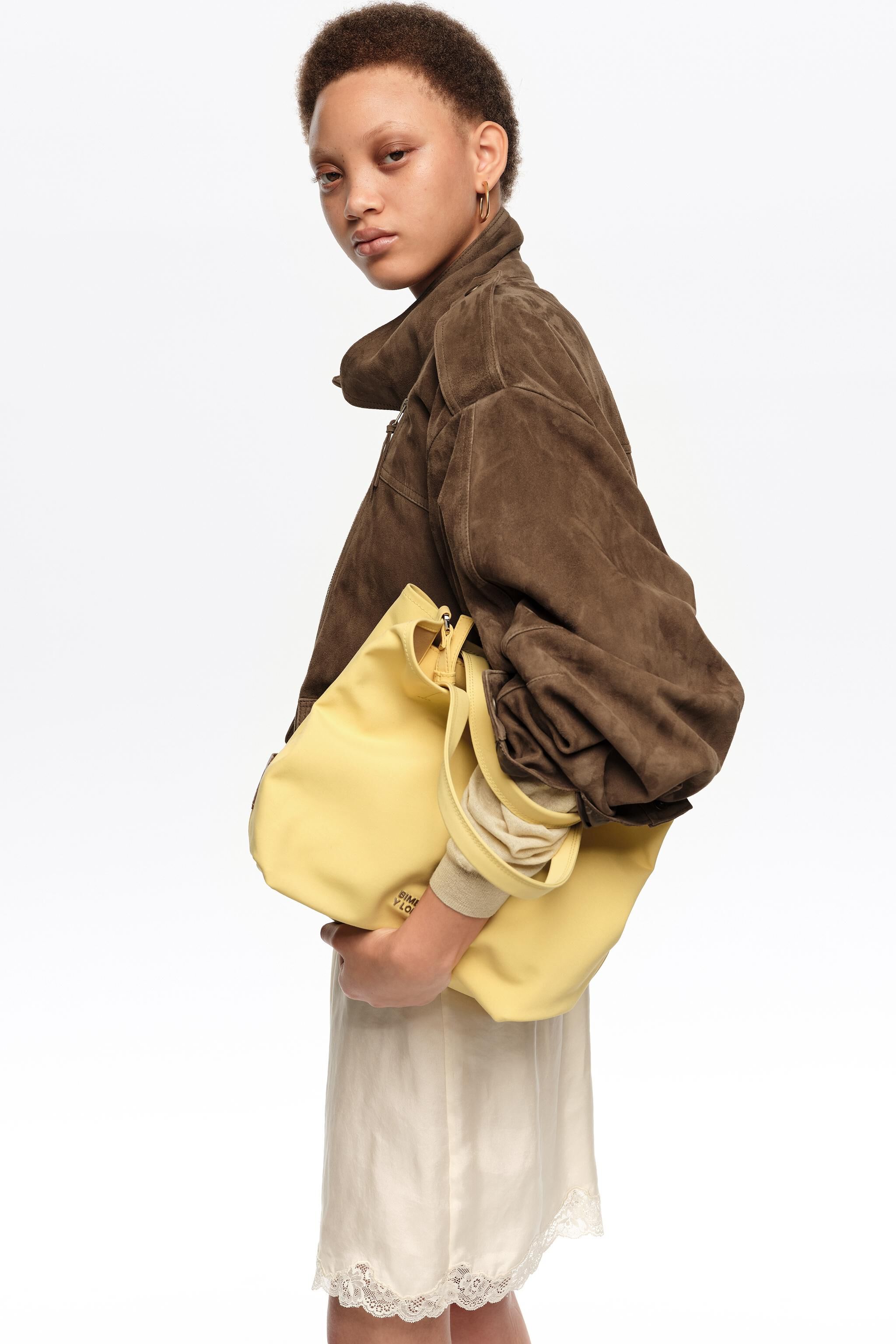 Große Bananenstoff-Chihuahua-Tasche