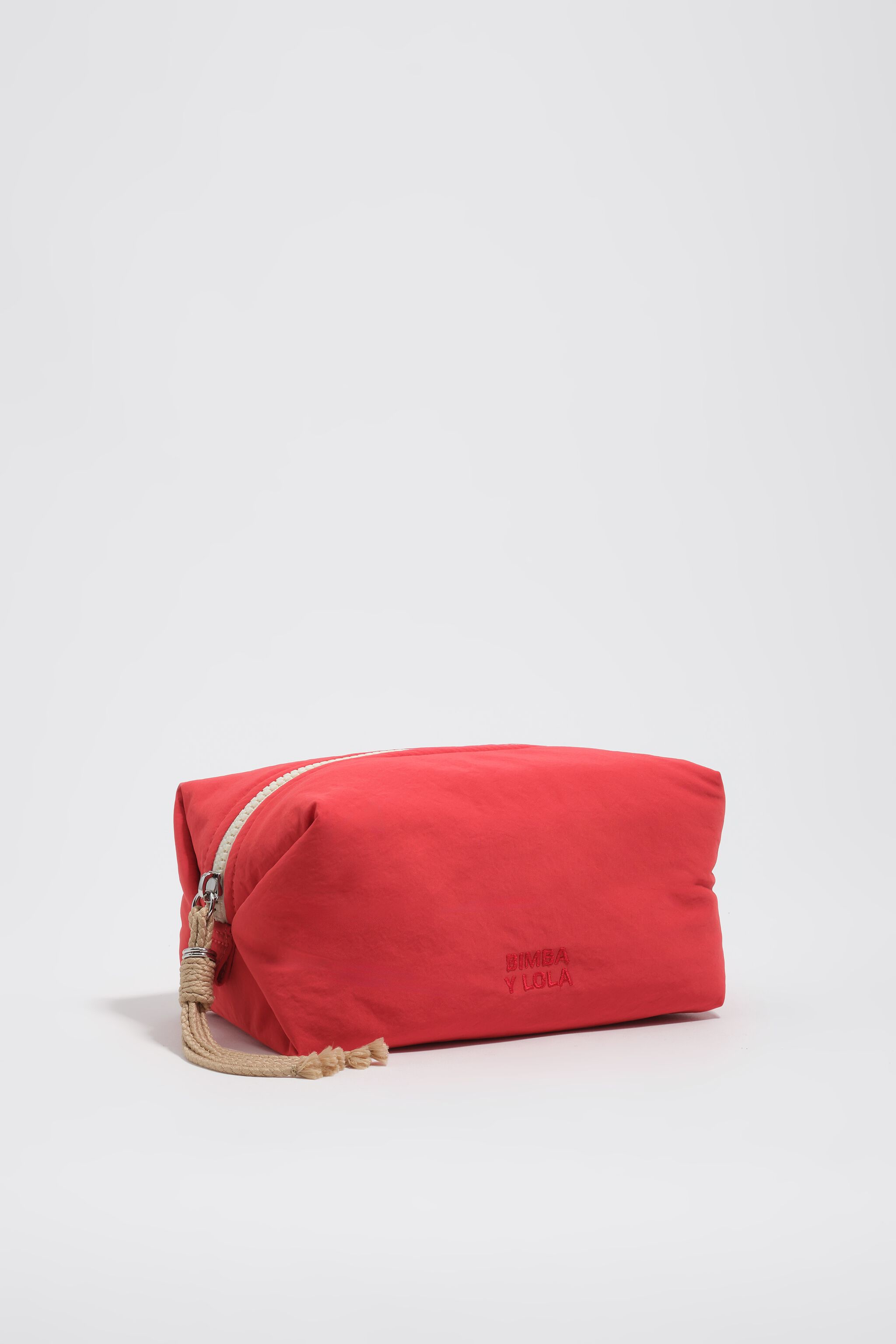 Medium Pomegranate-Nylon-Make-up-Case
