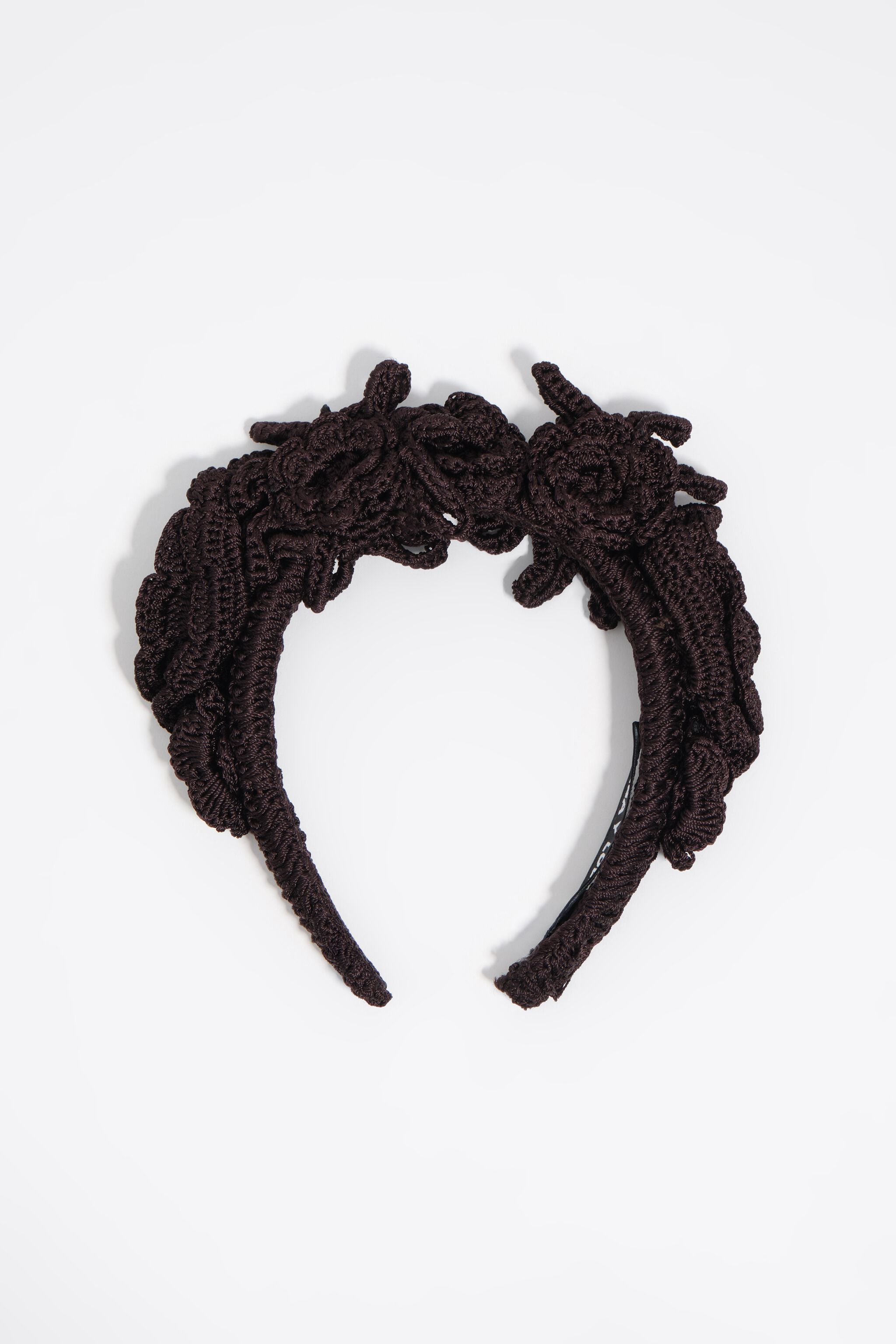 Schokoladen-Strick-Headband