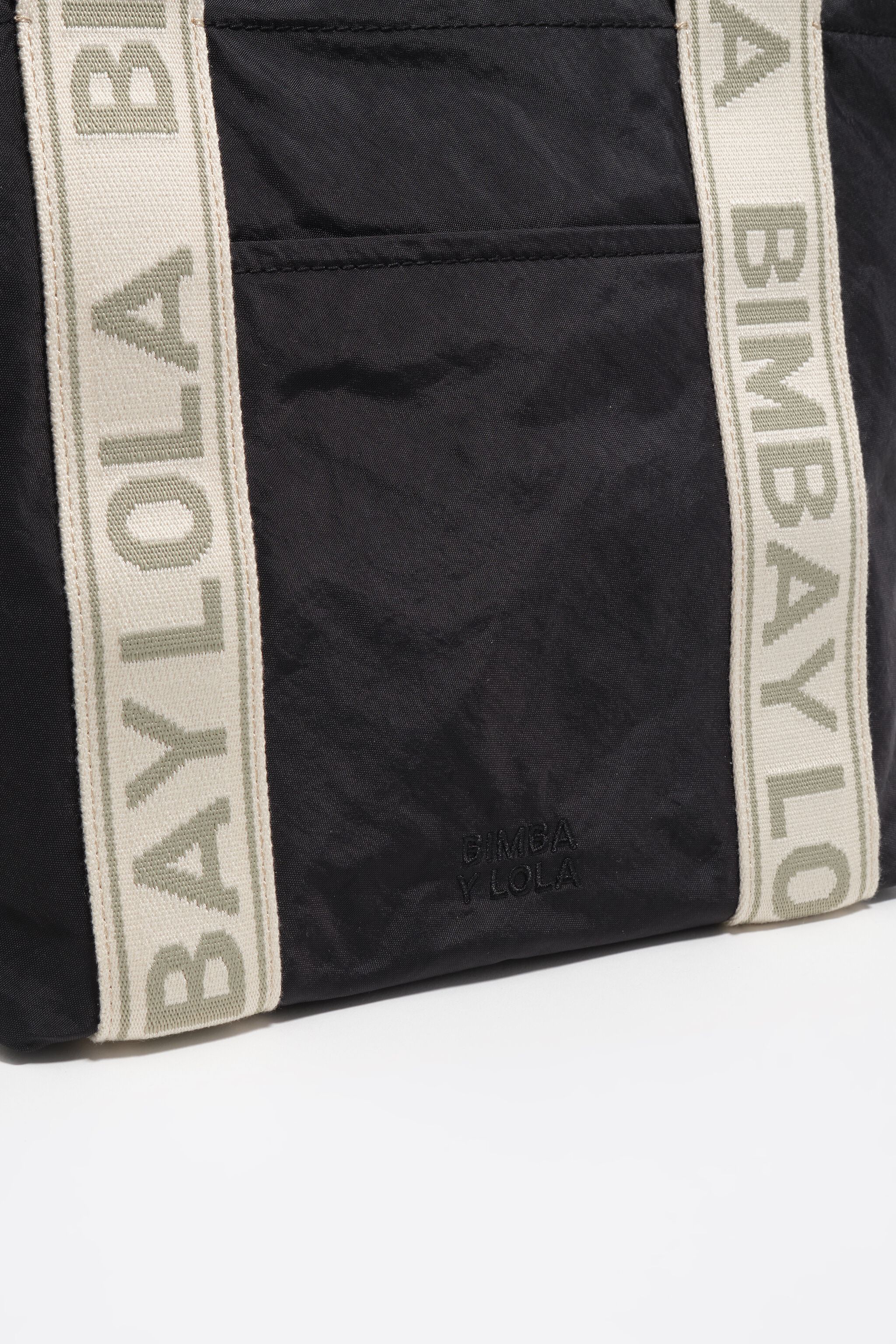 Medium graphite-Nylon-Tasche