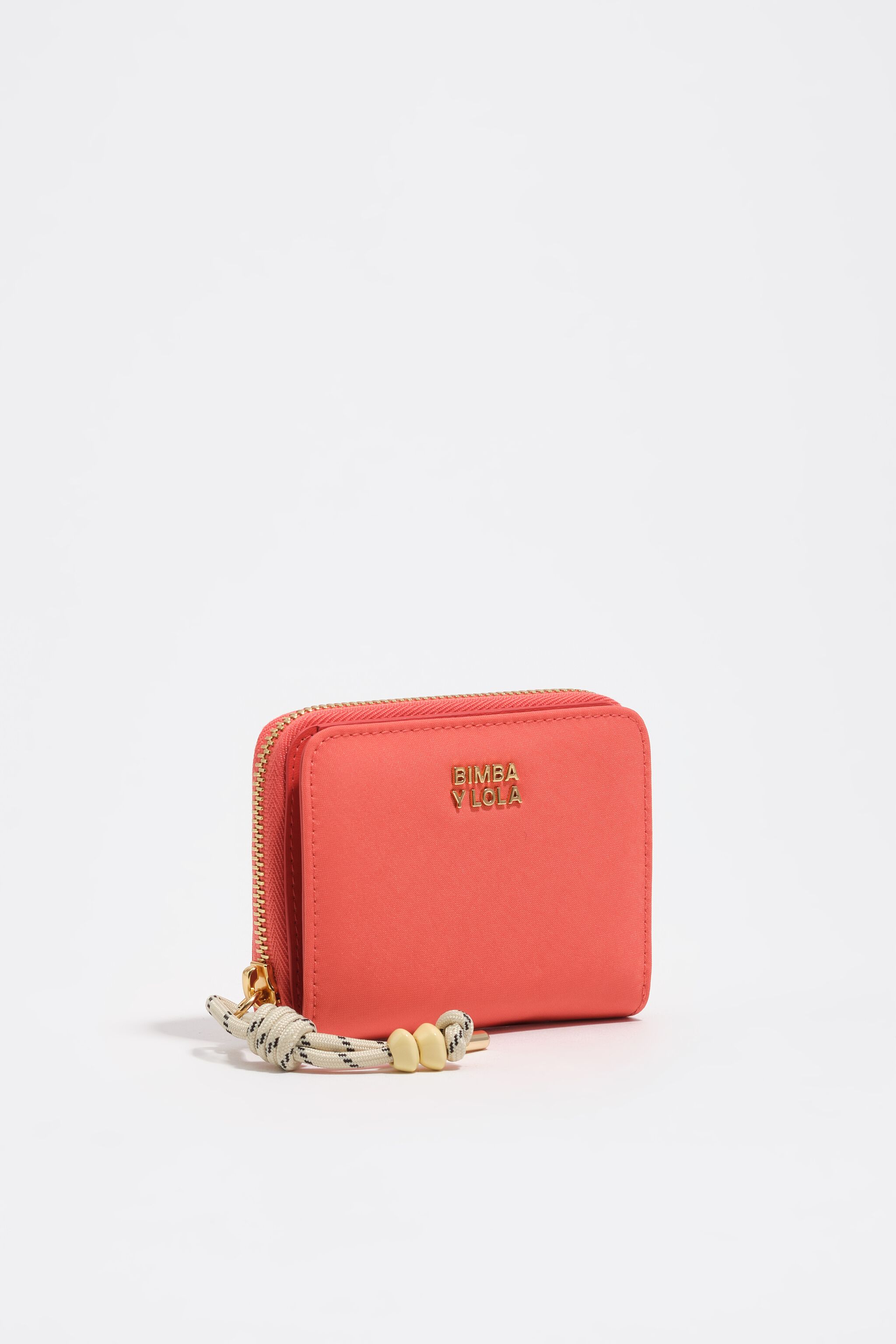 Korallen-Nylon-Clutch