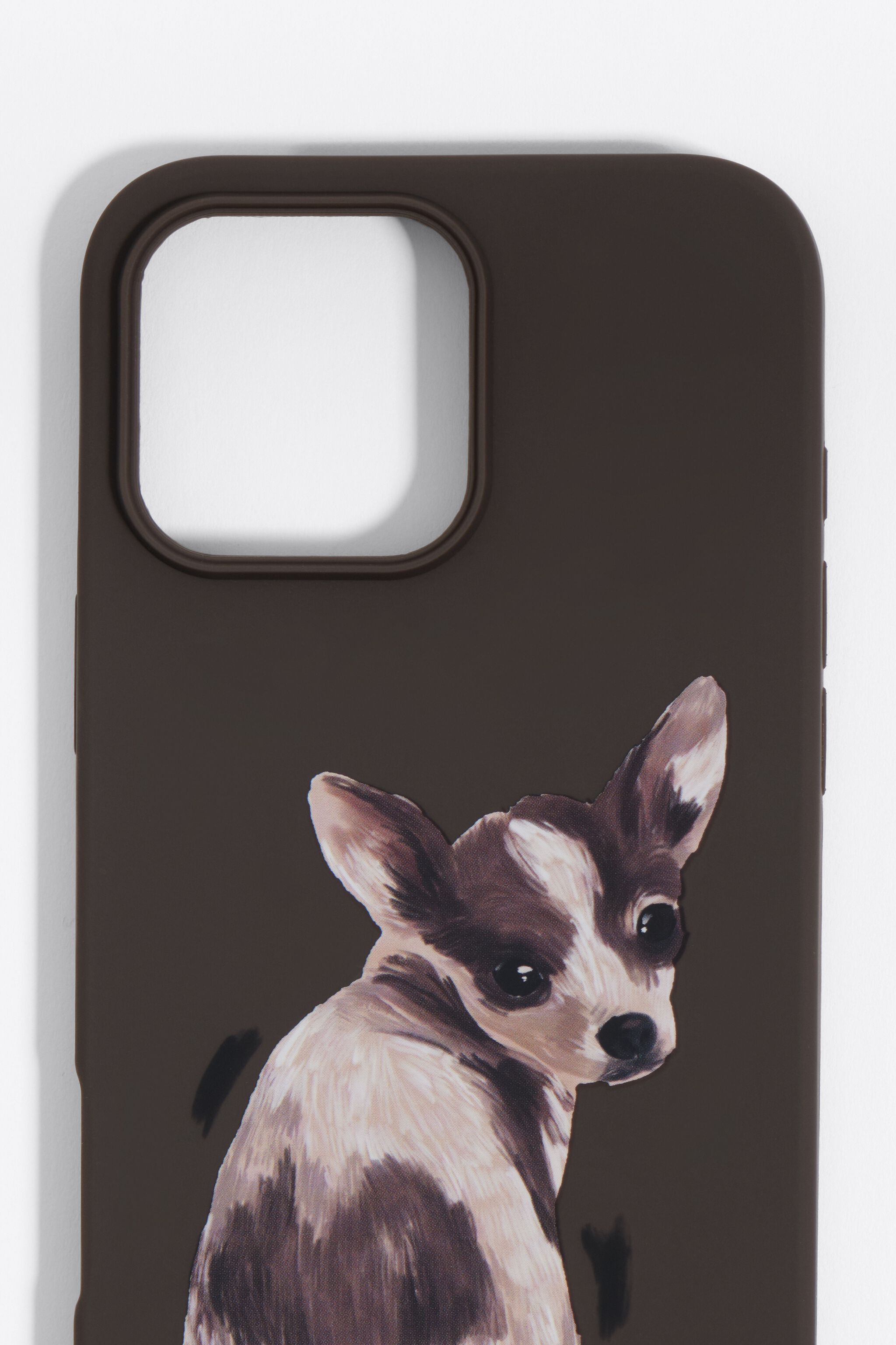 Hartschalen-Case für iPhone 16 PRO MAX mit Schokoladen-Chihuahua
