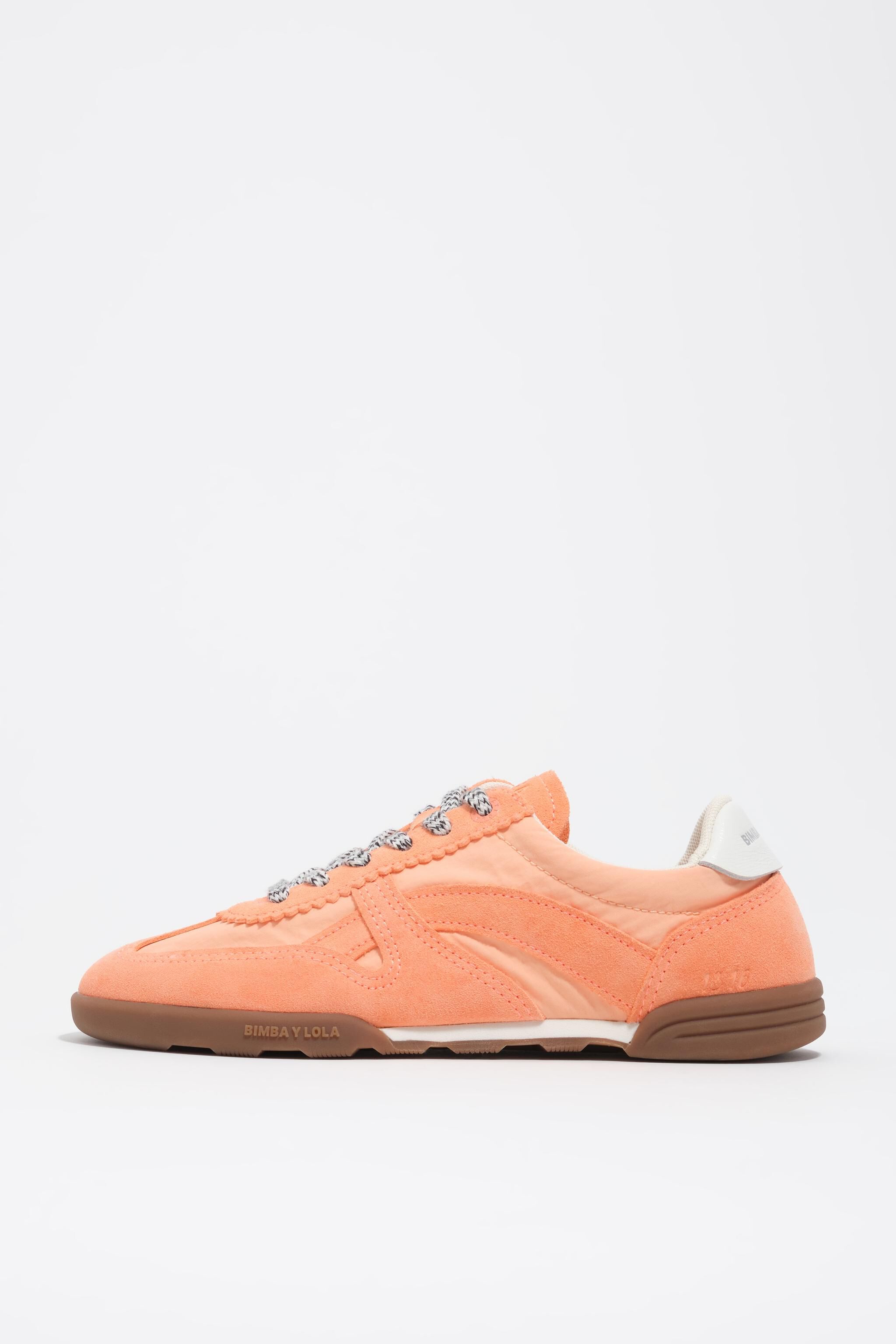 Coral Wildleder- und Nylon-Sneaker 13 16 für Innenräume