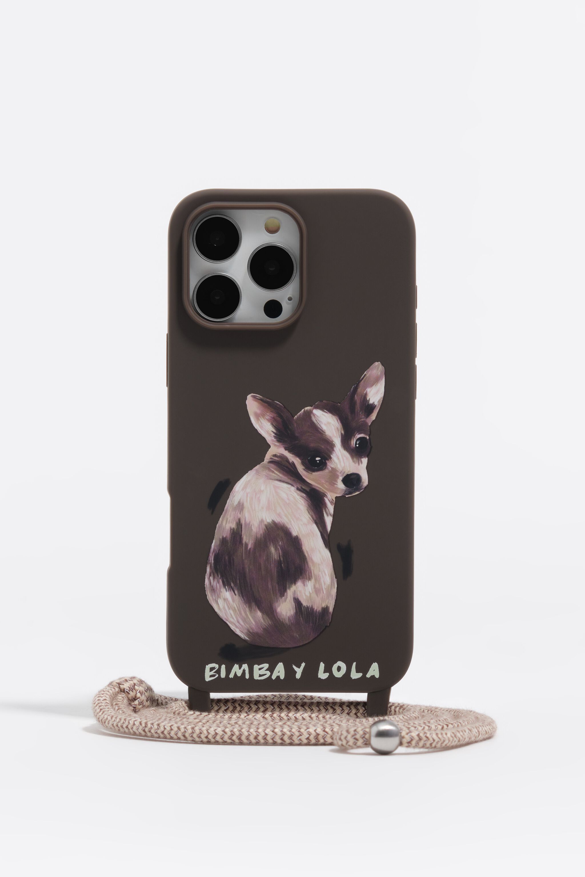 Hartschalen-Case für iPhone 16 PRO MAX mit Schokoladen-Chihuahua