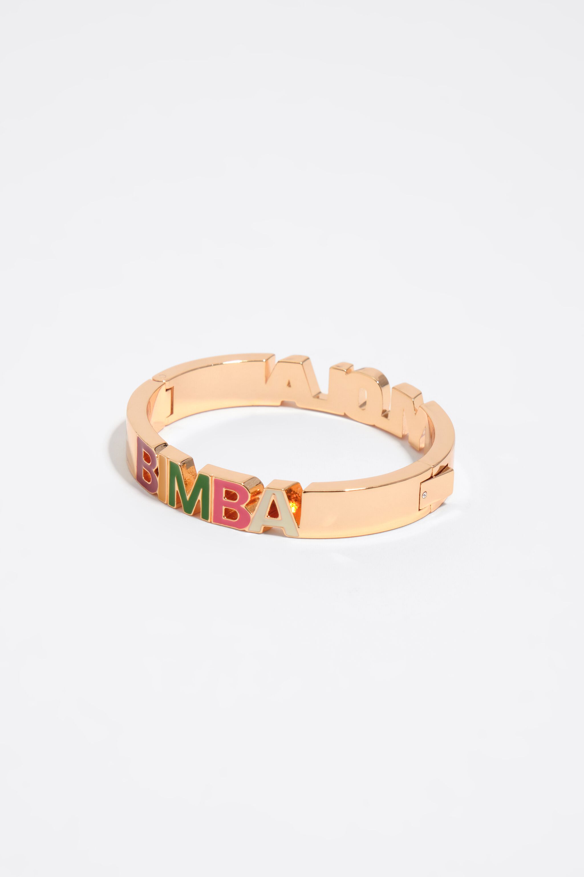 Farbenfroher Haken-Logo-Armband