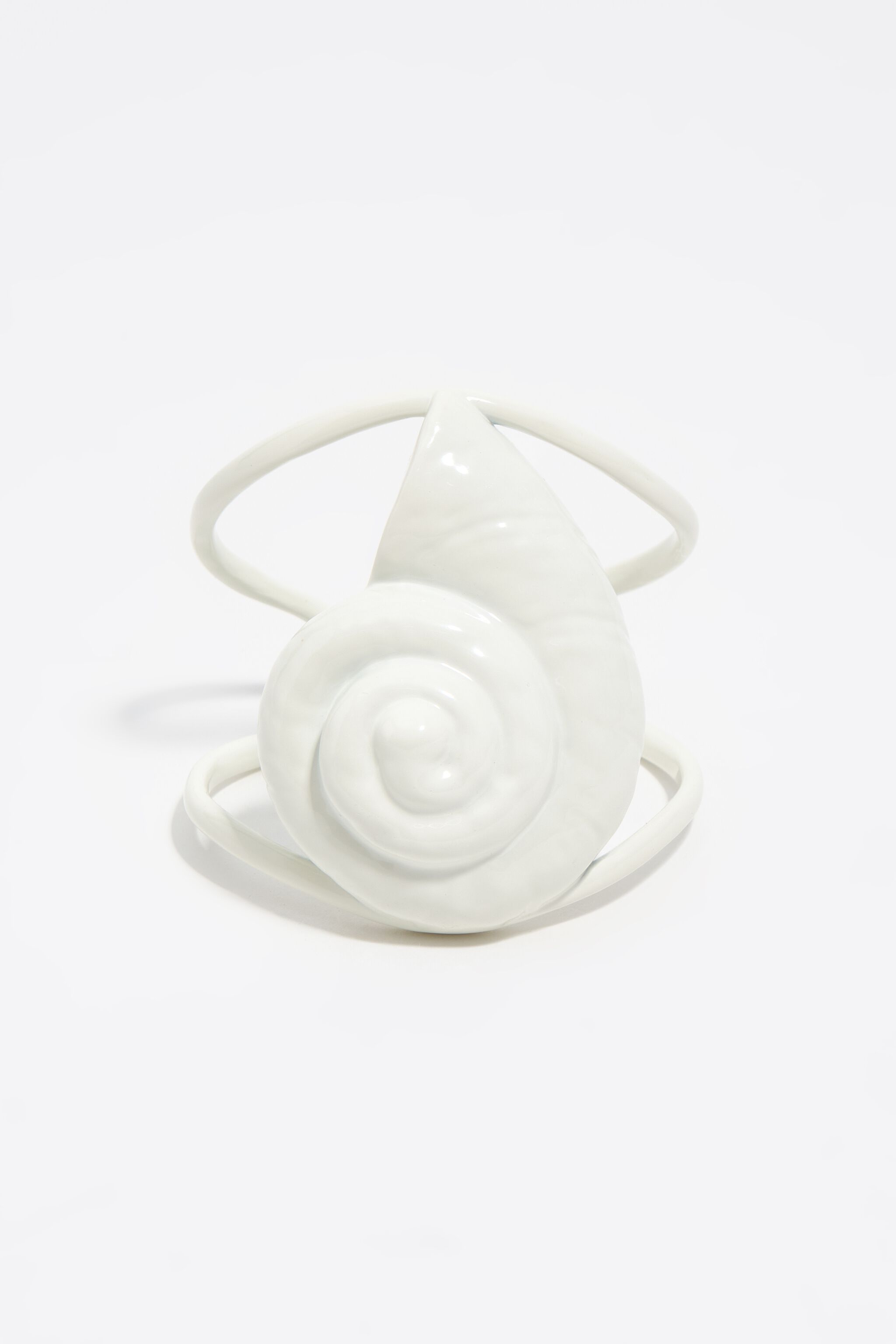 Ivory lackierte Muschelarmband