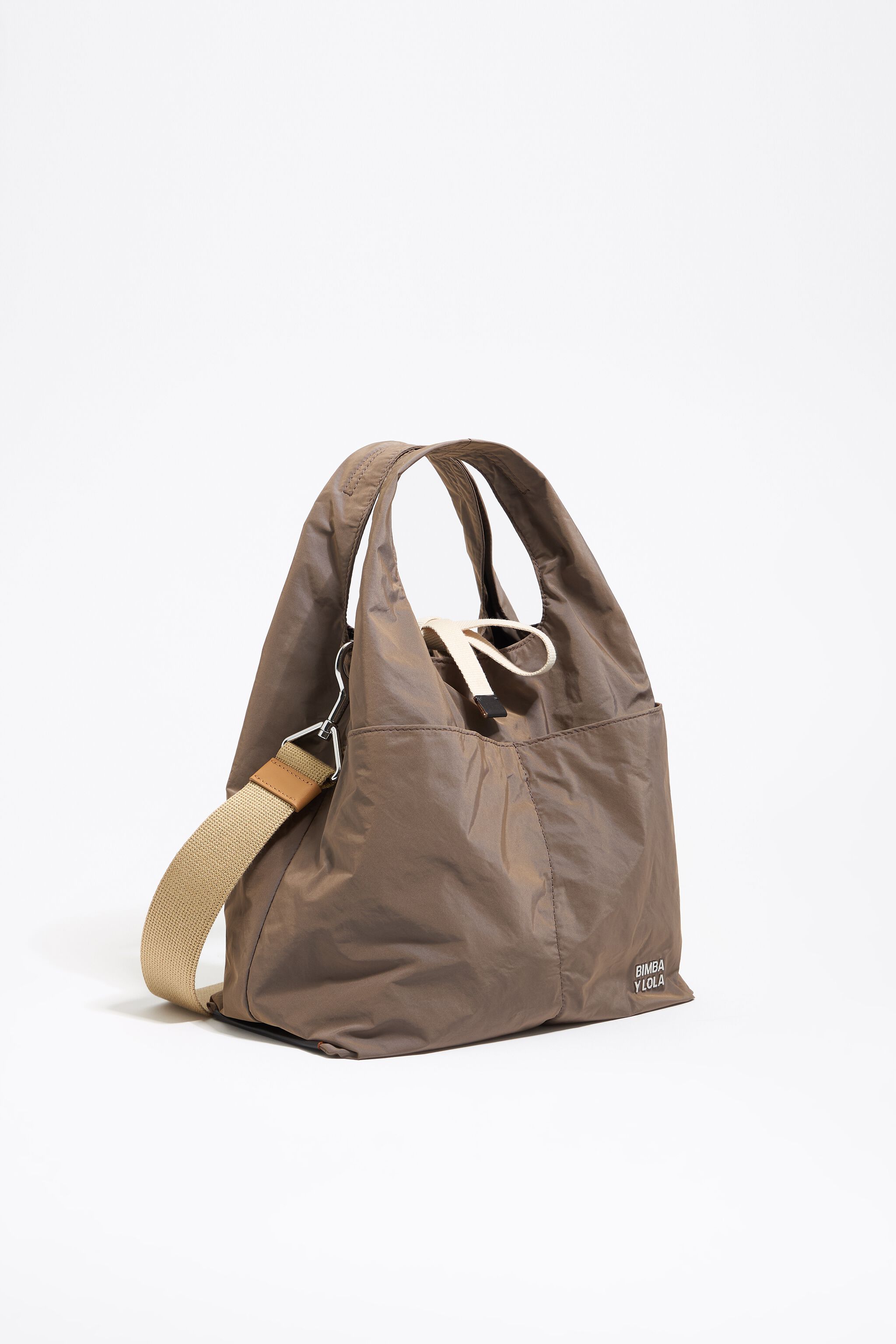 Kleine Mink-Nylon-Papiertasche
