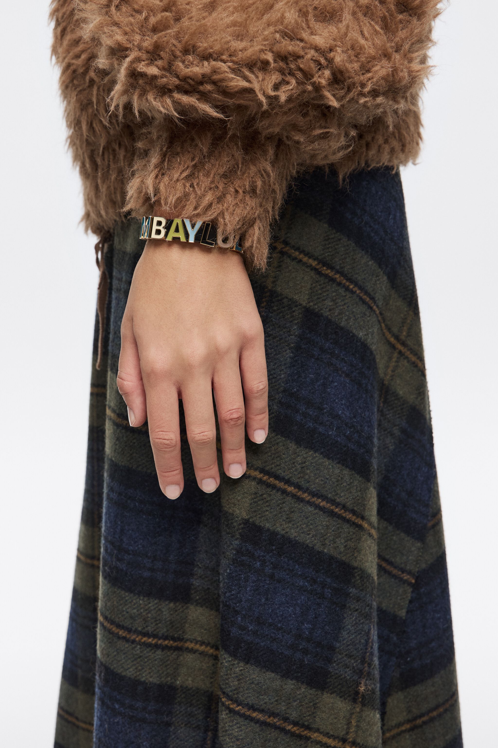 Mehrfarbiges Logo-Strap-Armband