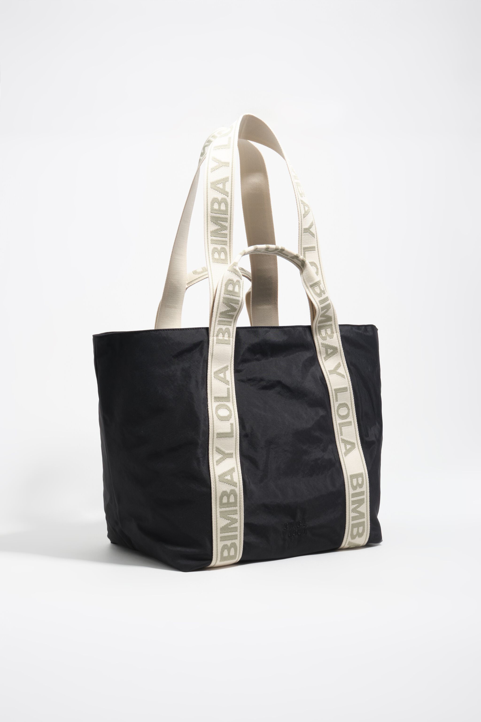 Große Graphit-Nylon-Tasche