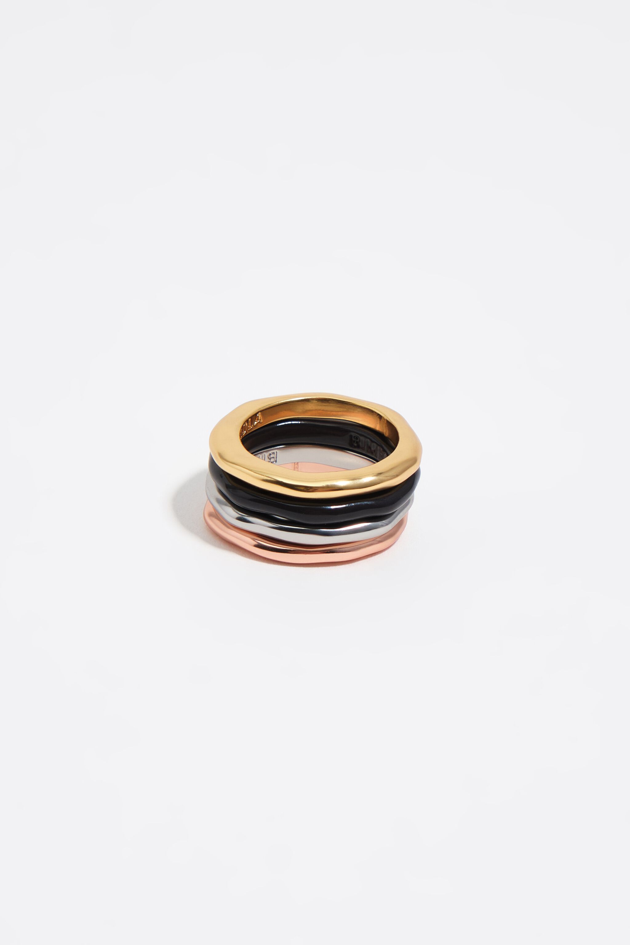 Set aus 4 Dreiton-Ringen