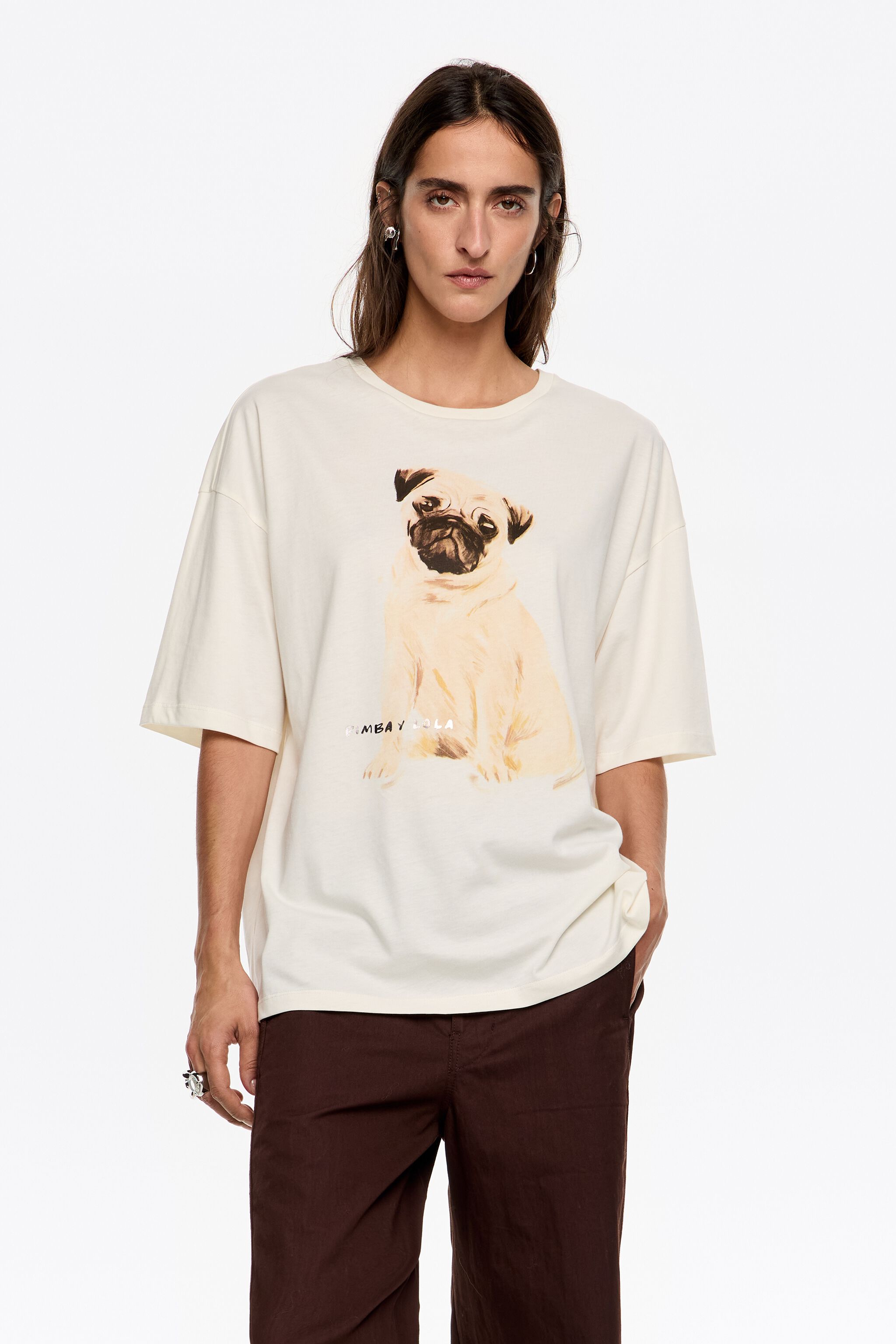 Ivory-Pug-Logo-T-Shirt