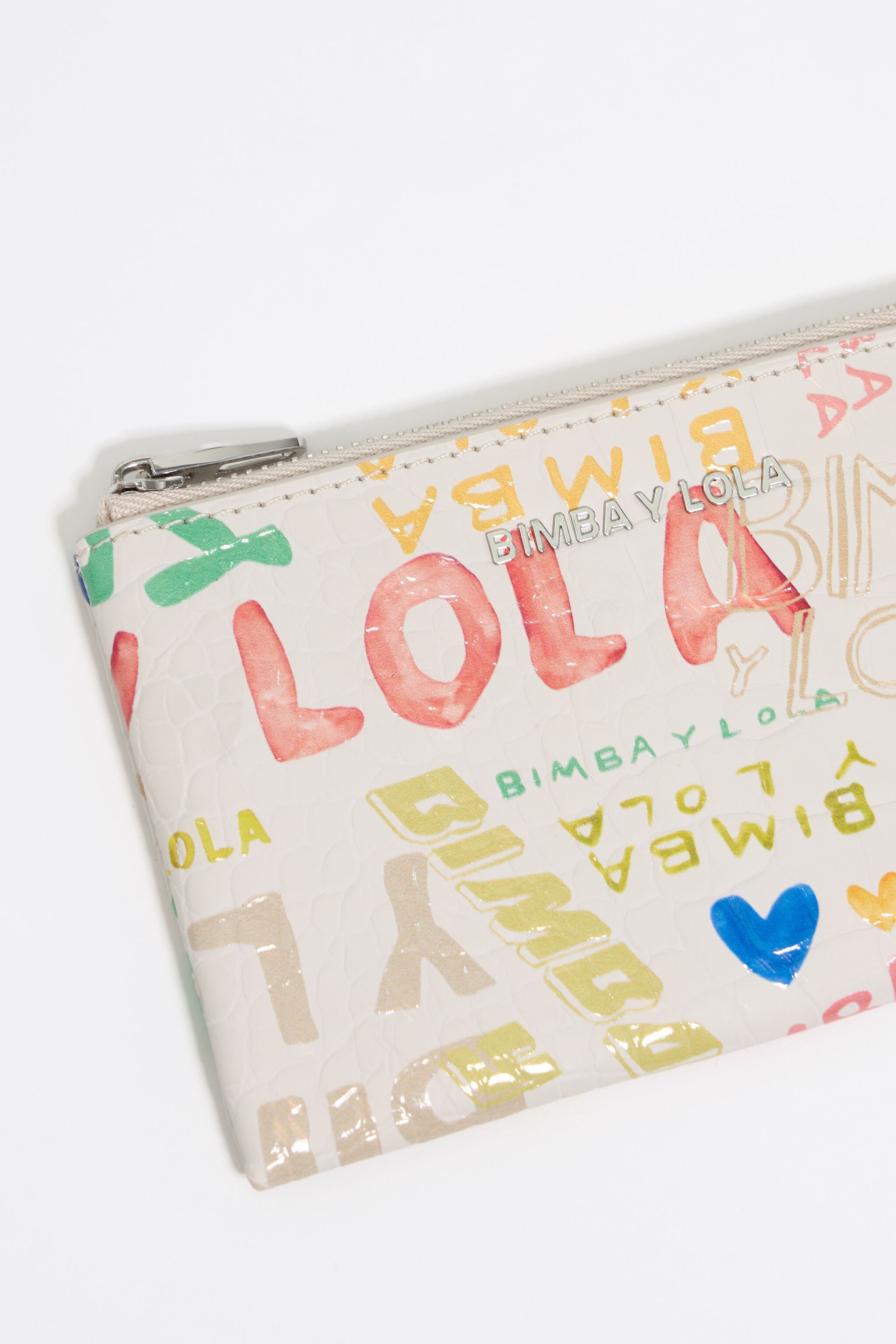 Münzbeutel mit Ivory-BIMBA-Logoprint