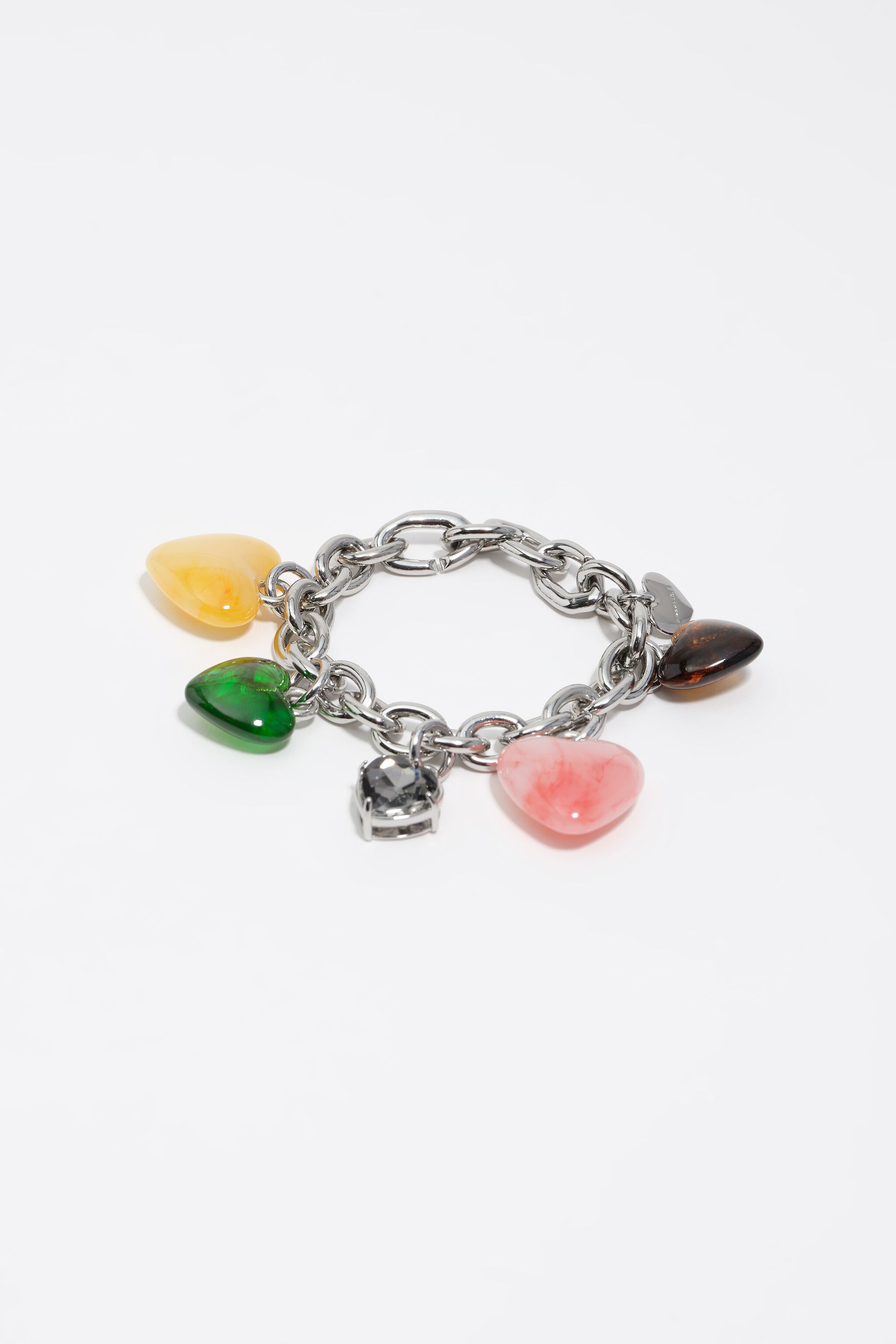 Multicolor-Herz-Armband aus Harz