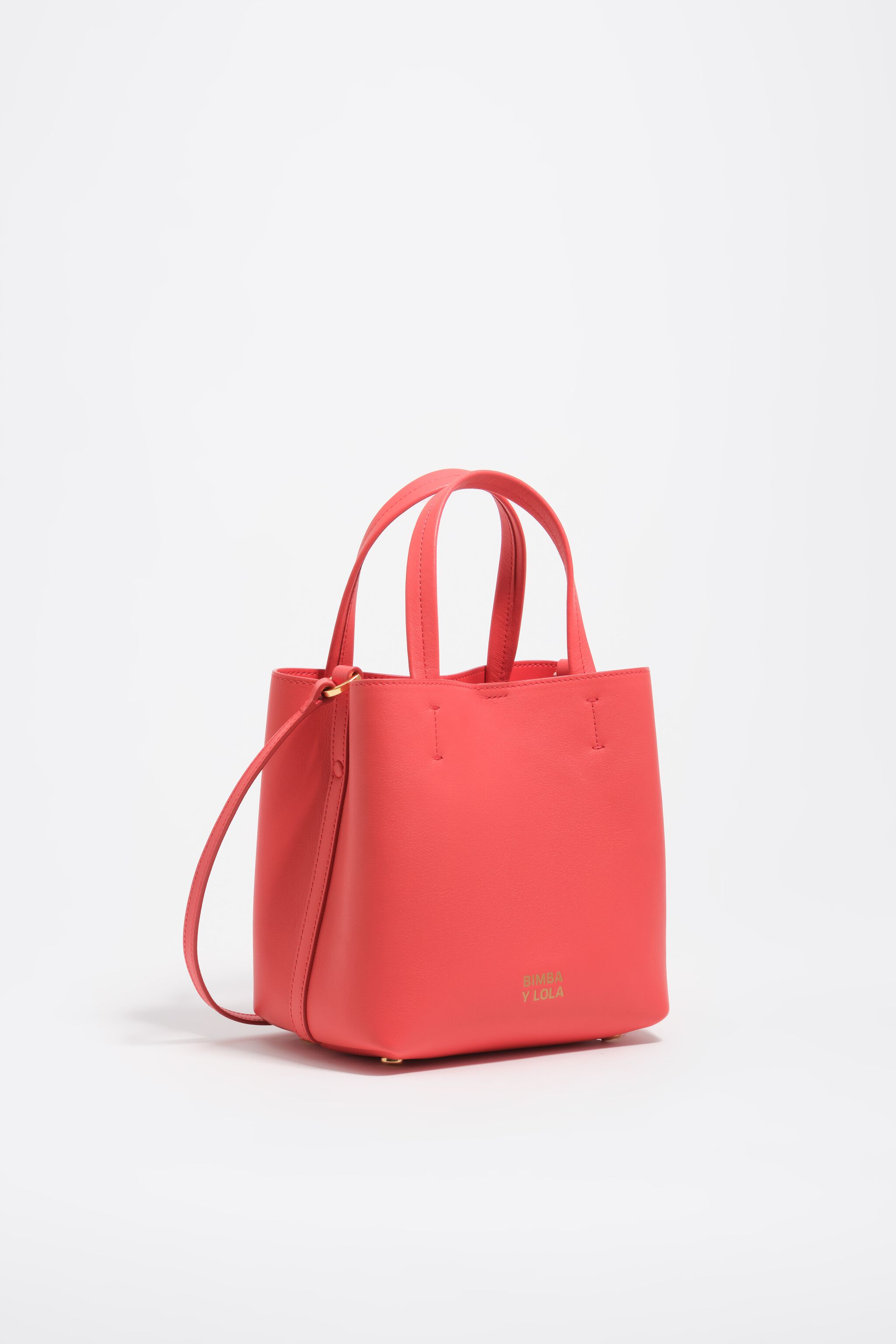 Intensives Rot kleine Leder-Chihuahua-Tasche
