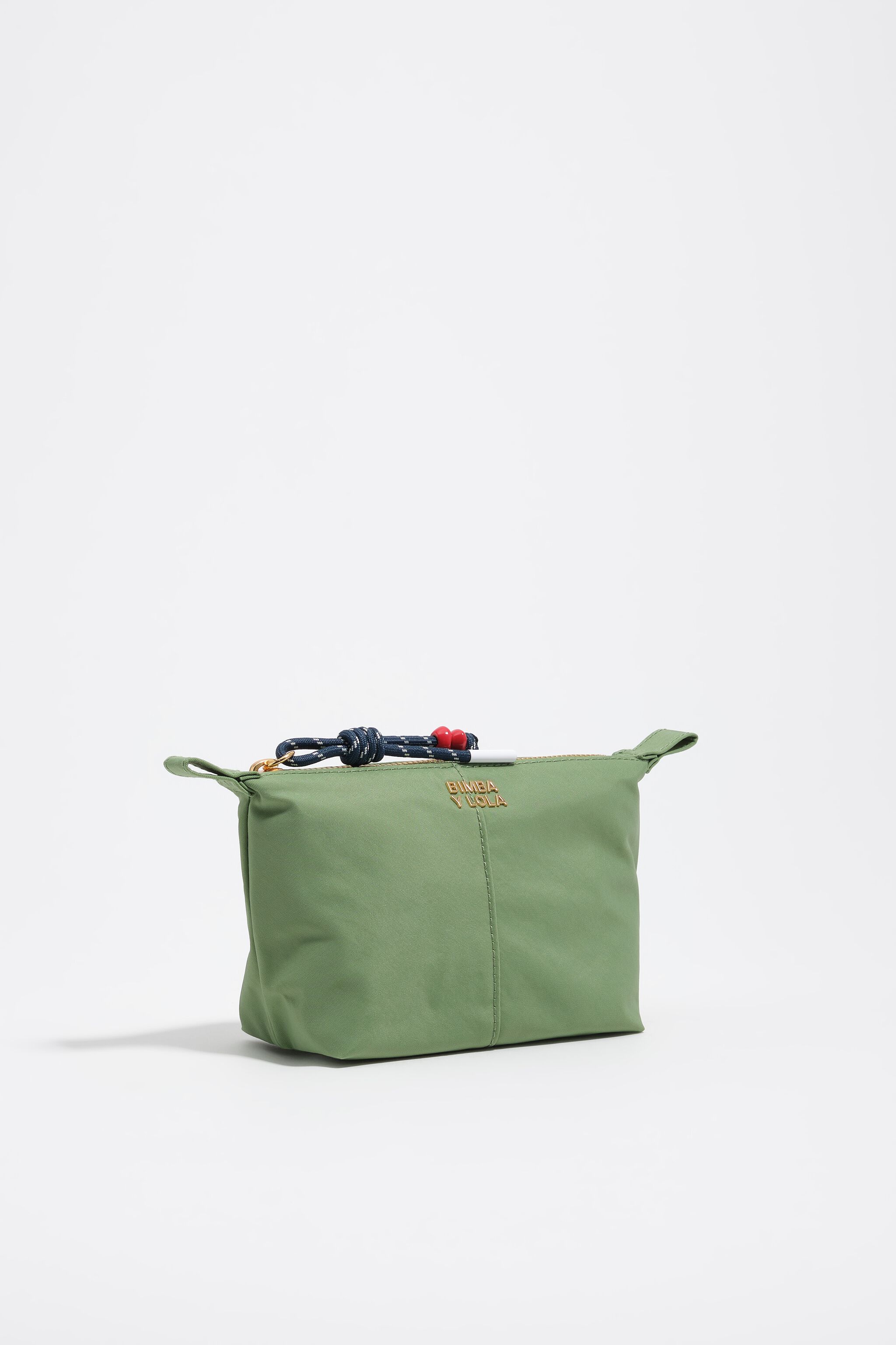 Grüne Nylon-Trapecio-Make-up-Box
