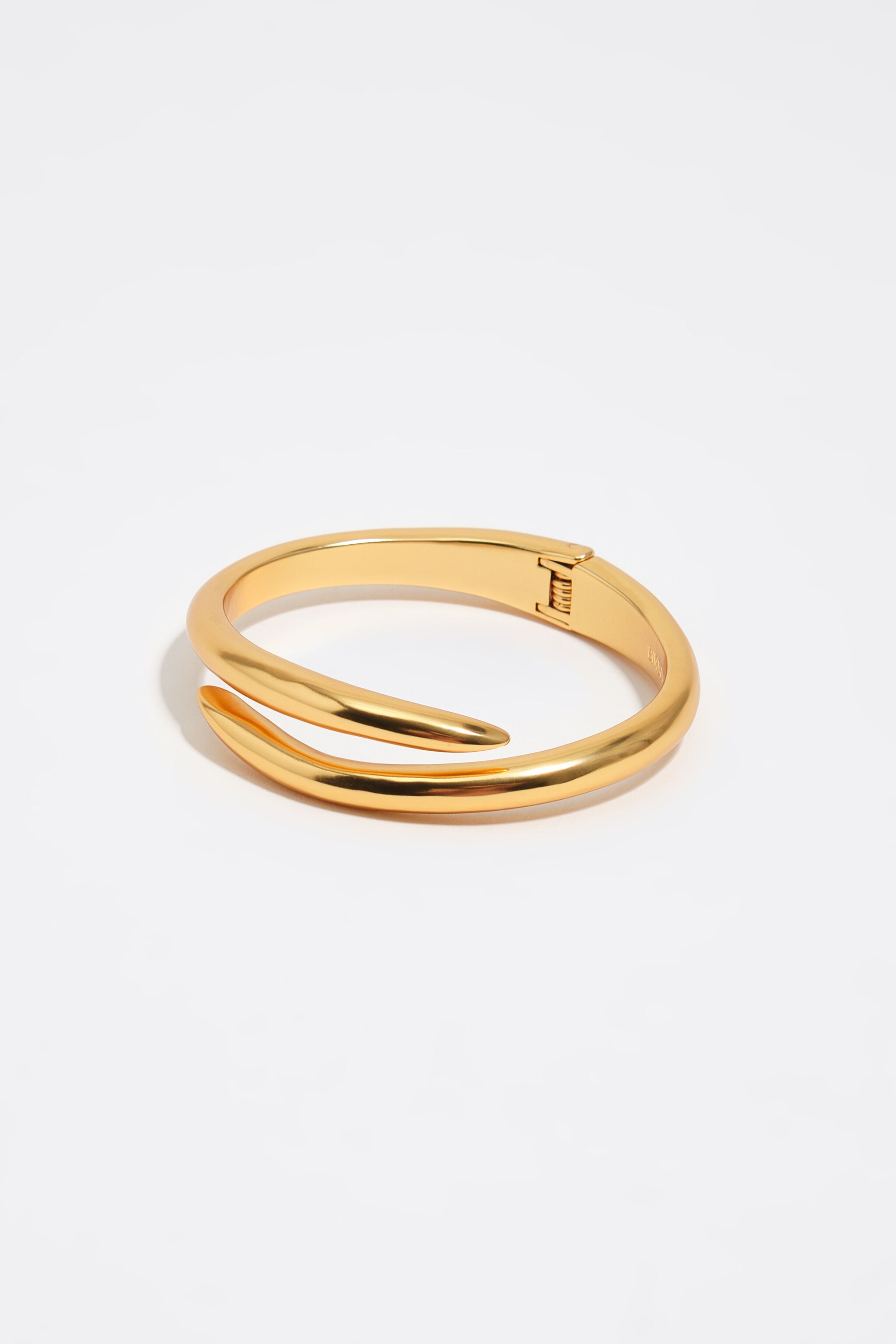Matte-goldener Criss-Cross-Armband