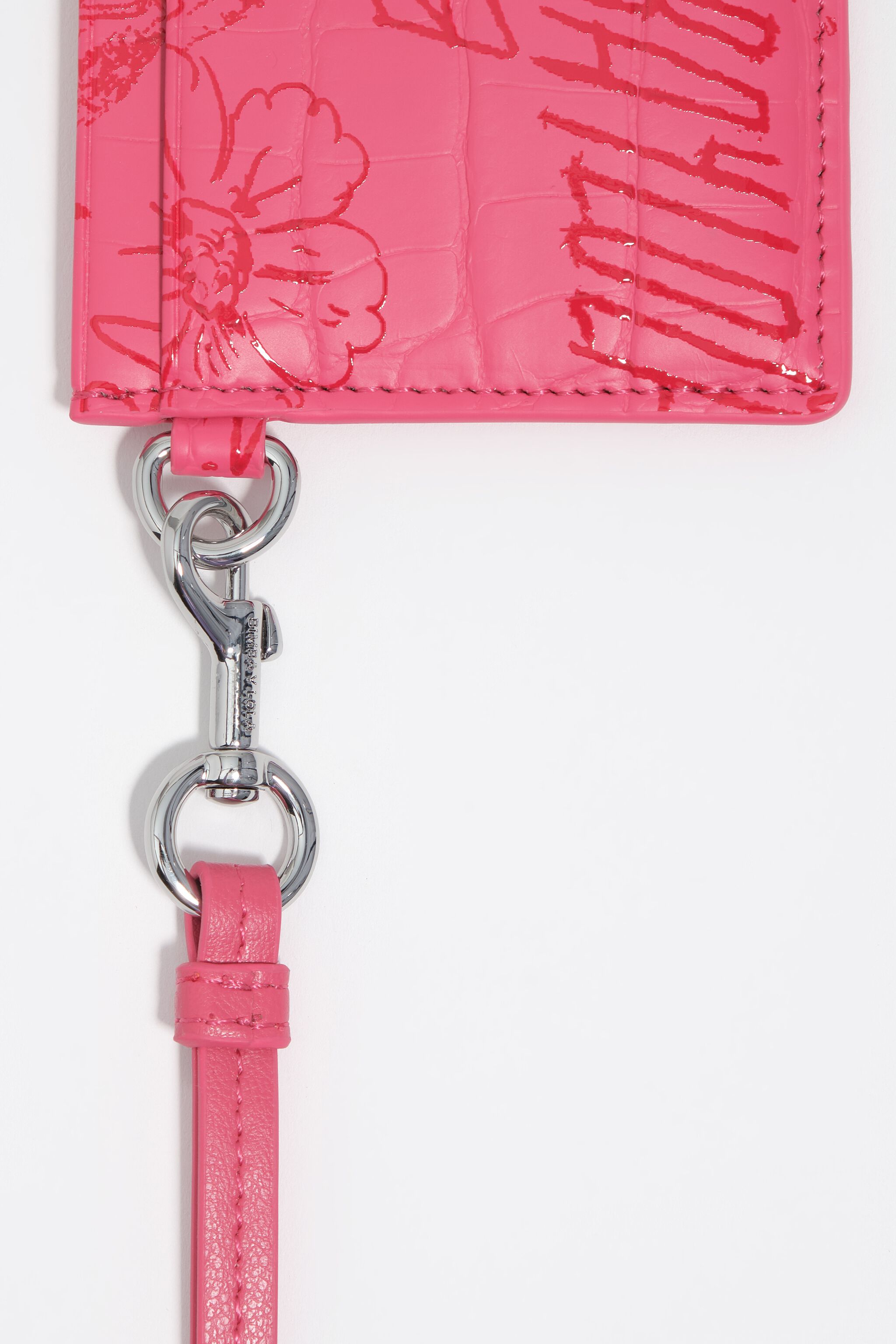 Berry-Pink BIMBA-Logos Geldbörse