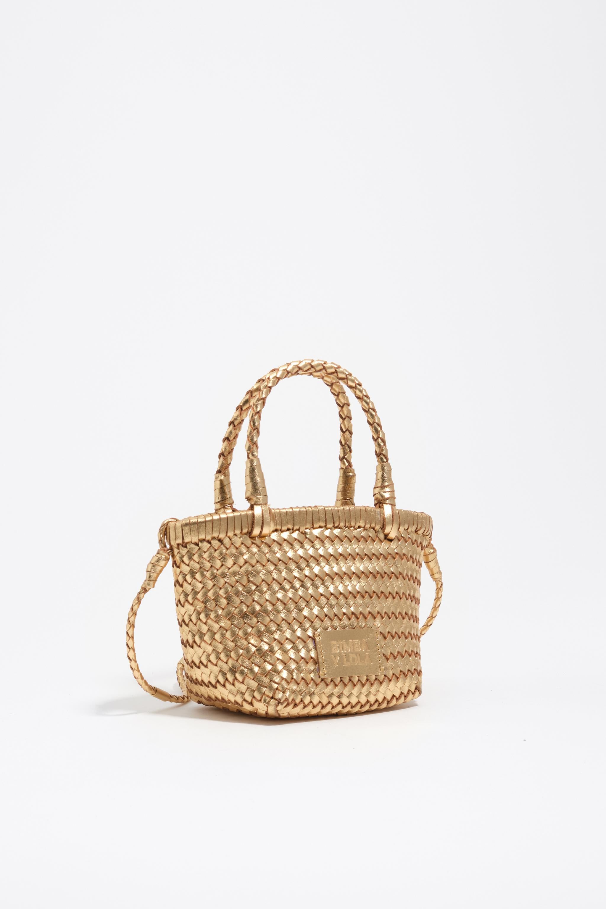 Goldschmiede-Leder-Handtasche
