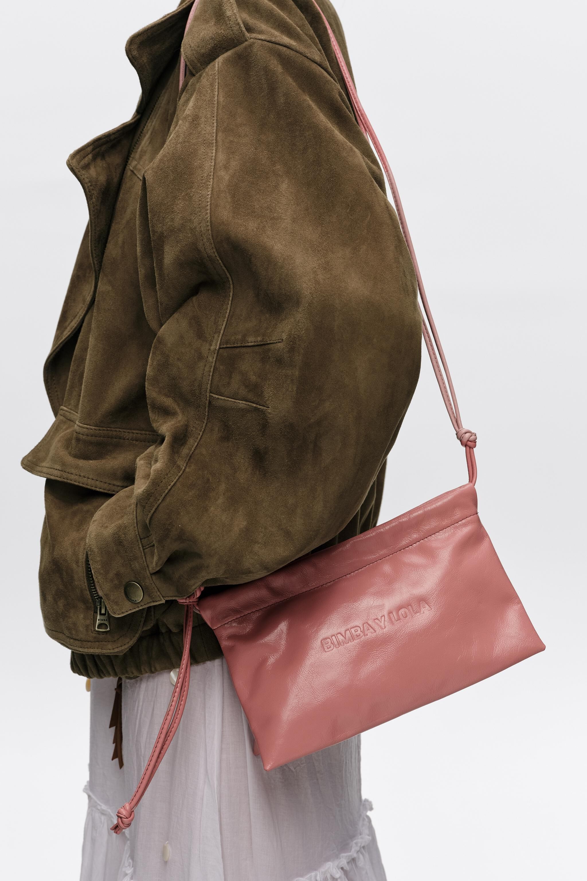 Mini-Pink-Leder-Handtasche