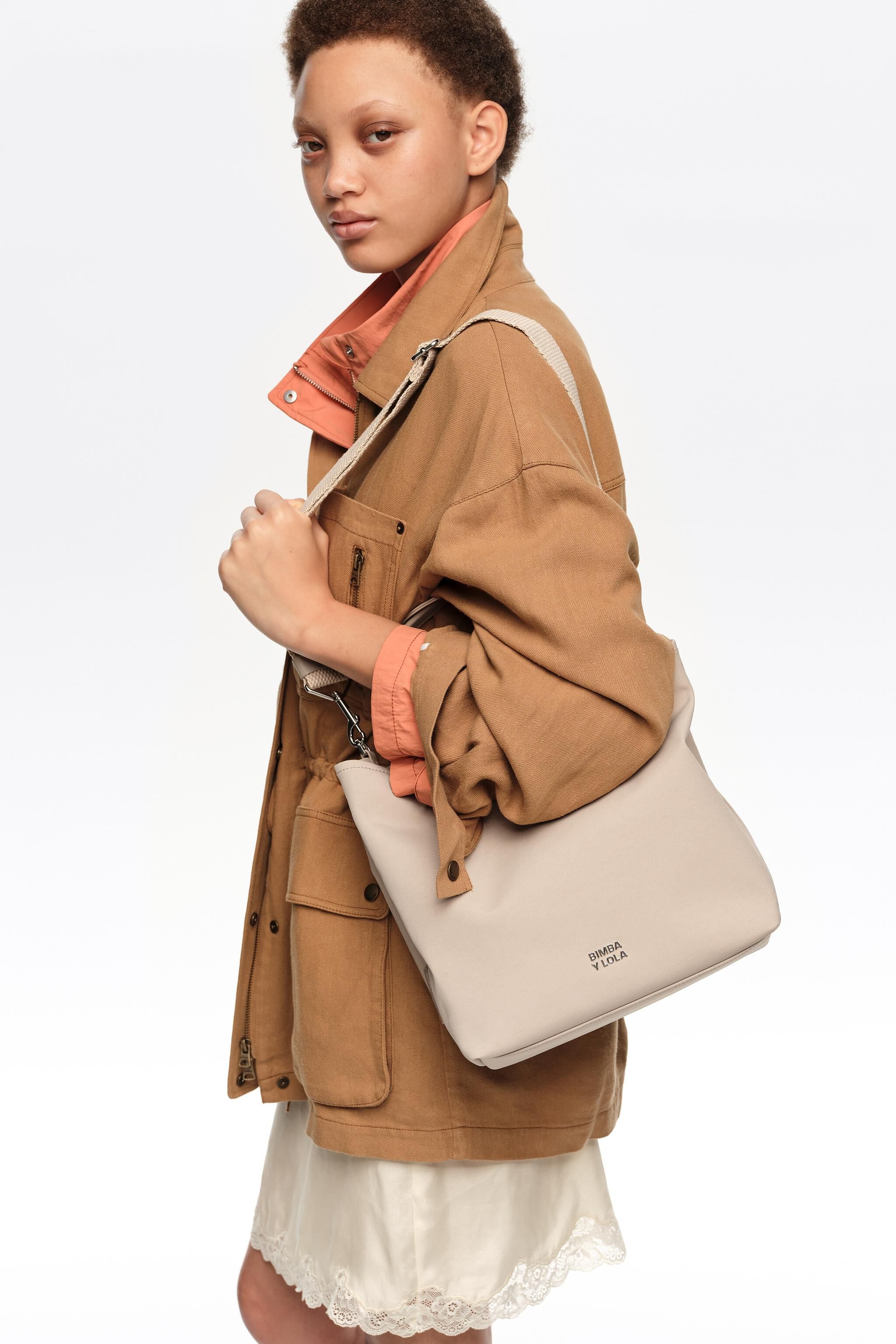Große Sand-Stoff-Chihuahua-Tasche