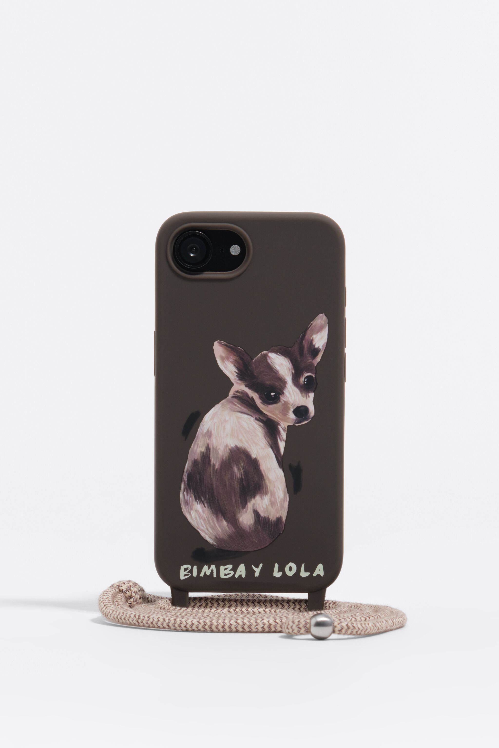 Schokoladen-Chihuahua-Telefonhülle für iPhone 16 e