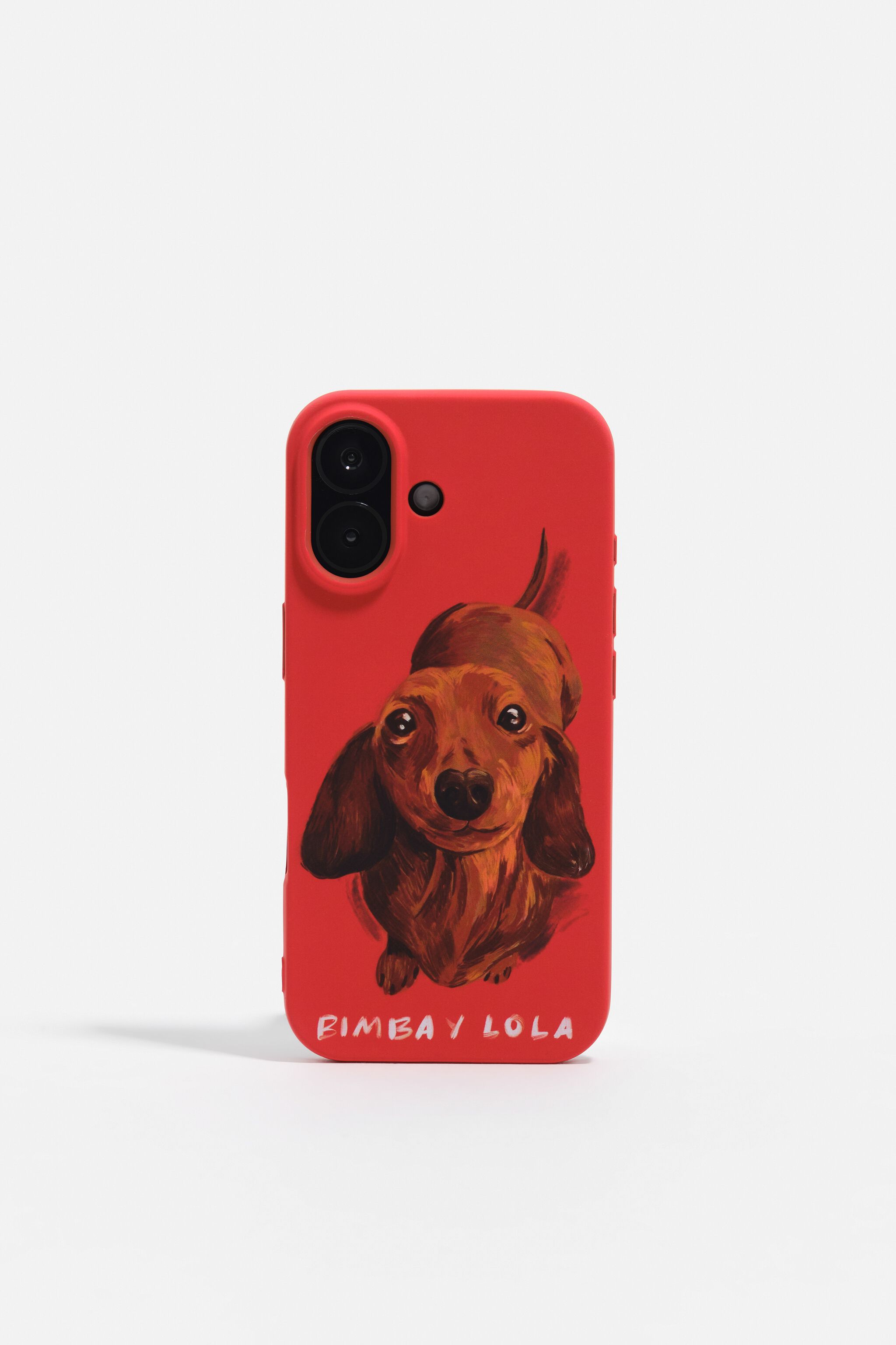 Rotes Dackel-IPhone-17-Hartschalen-Case