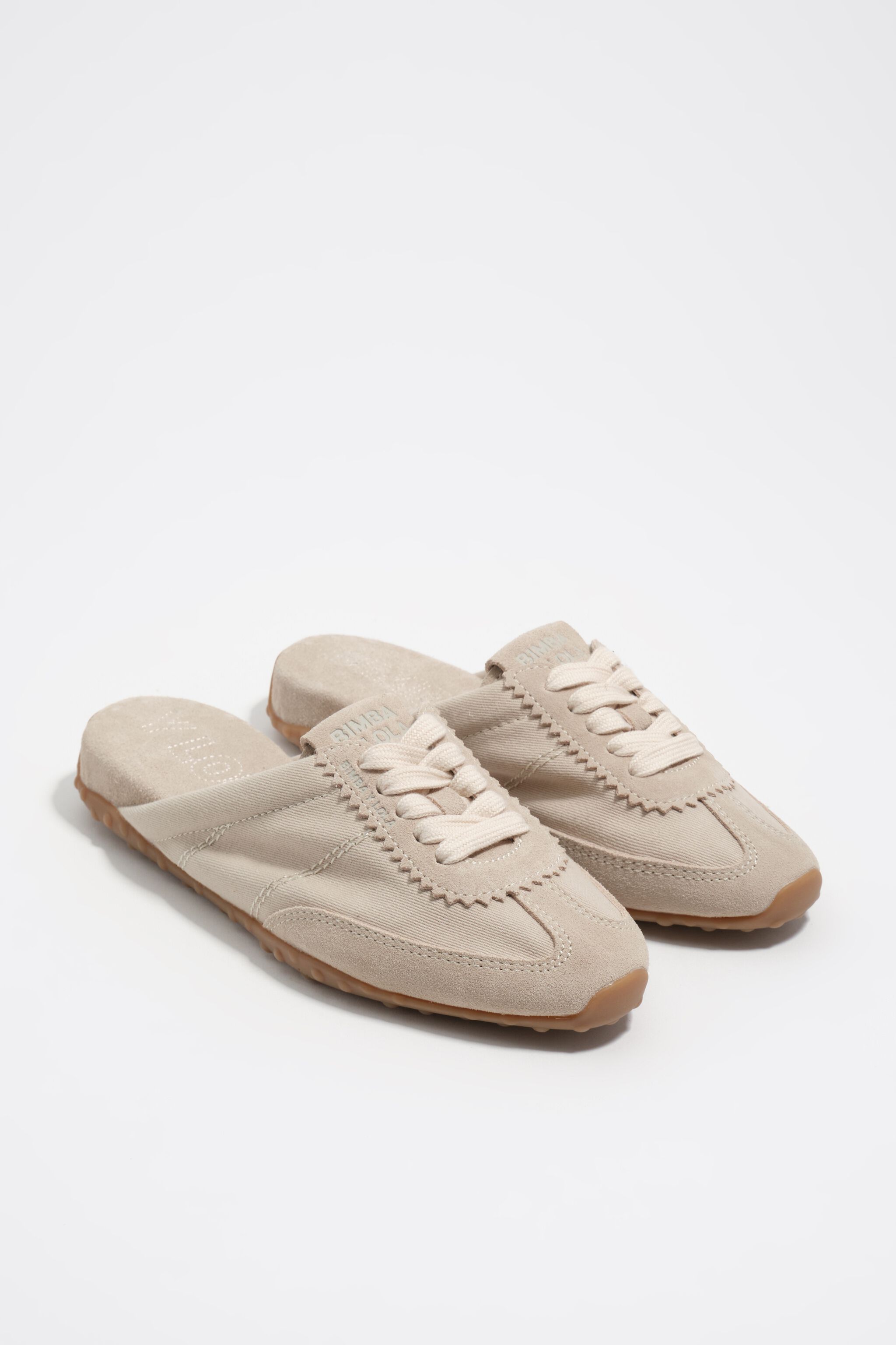 Sand-Sandalen aus Wildleder und Stoff 13 31 Mule-Sneaker