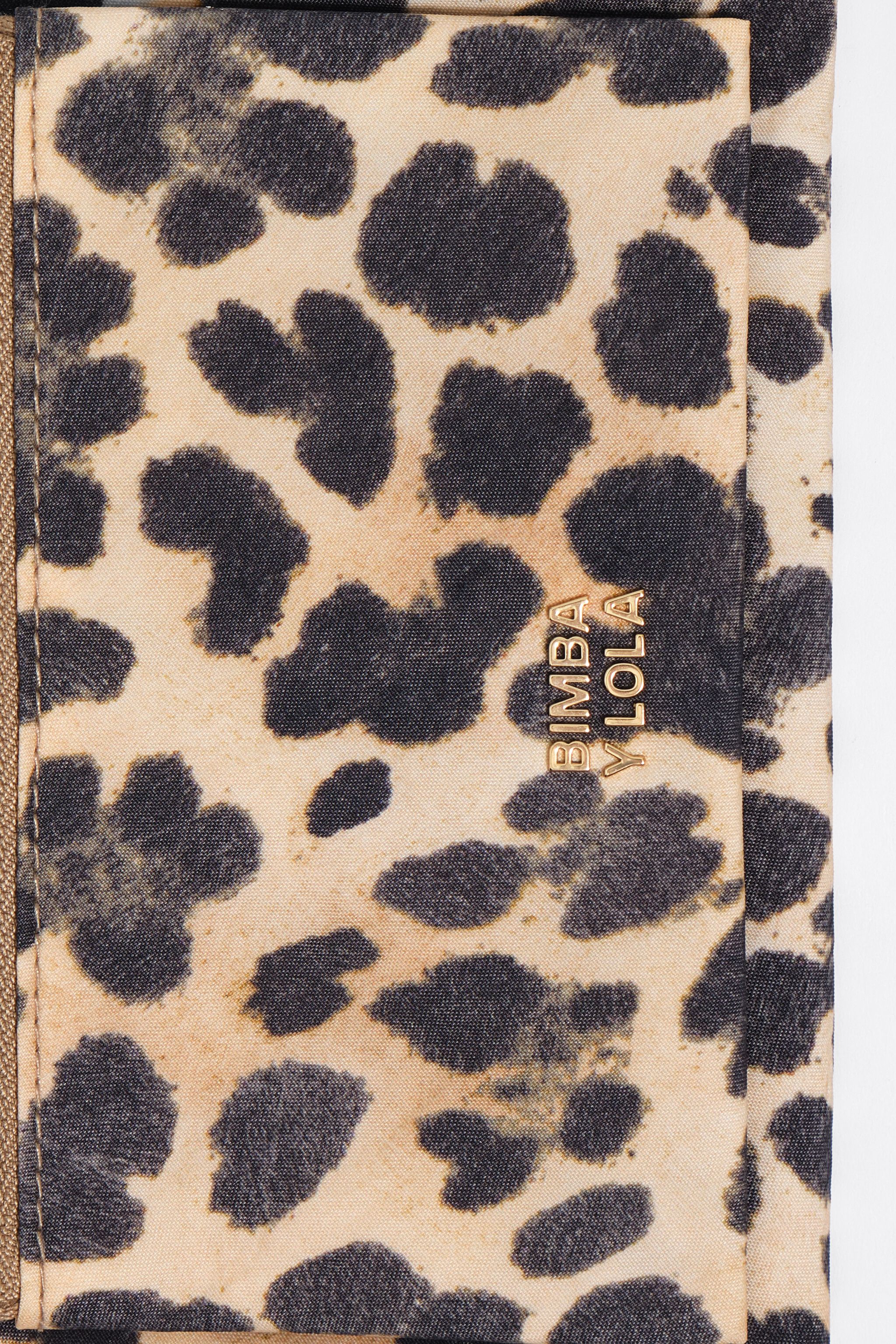 Natürliche Leopard-Nylon-Handtasche