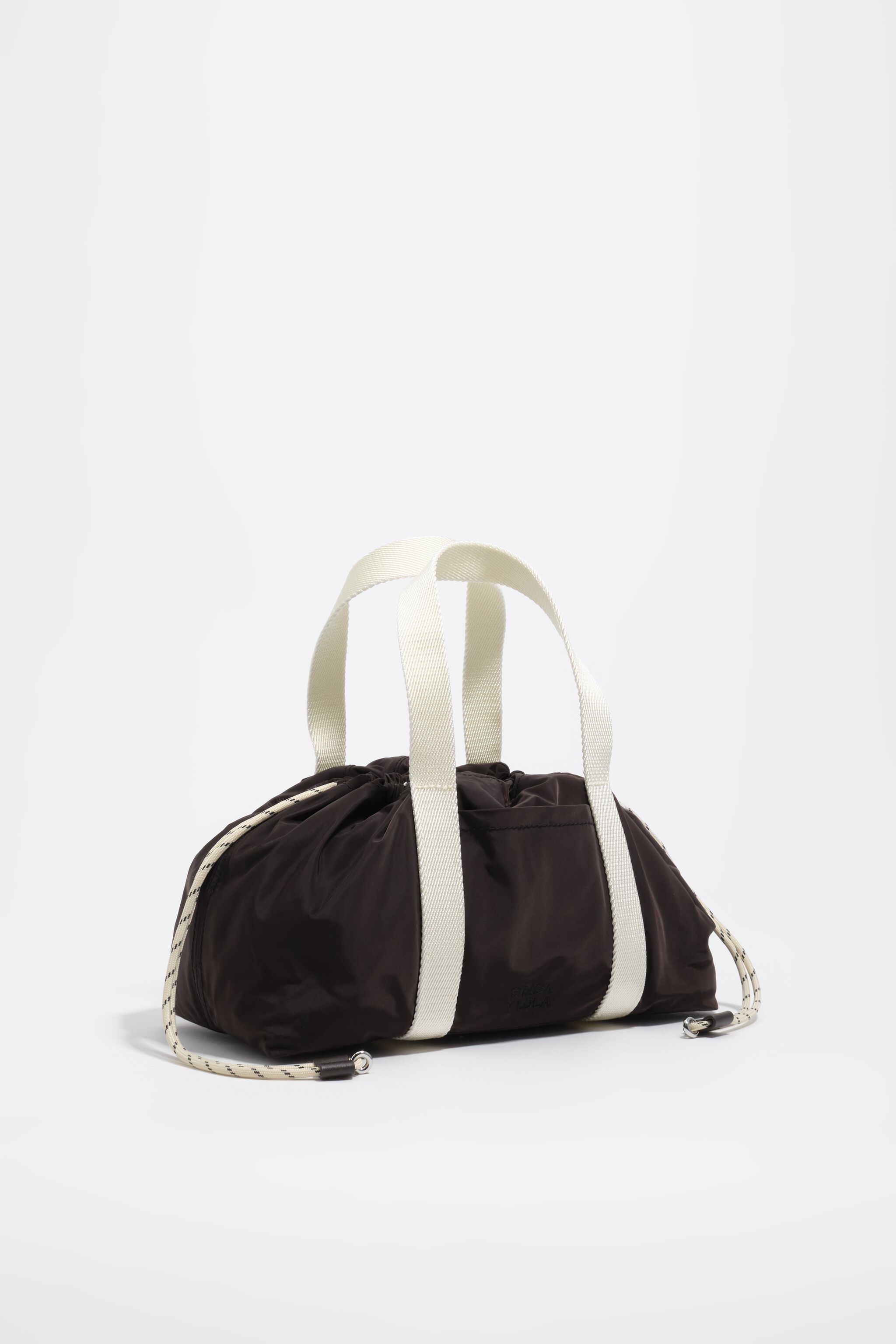 Mini-Handtasche aus Kohlenstoff-Nylon