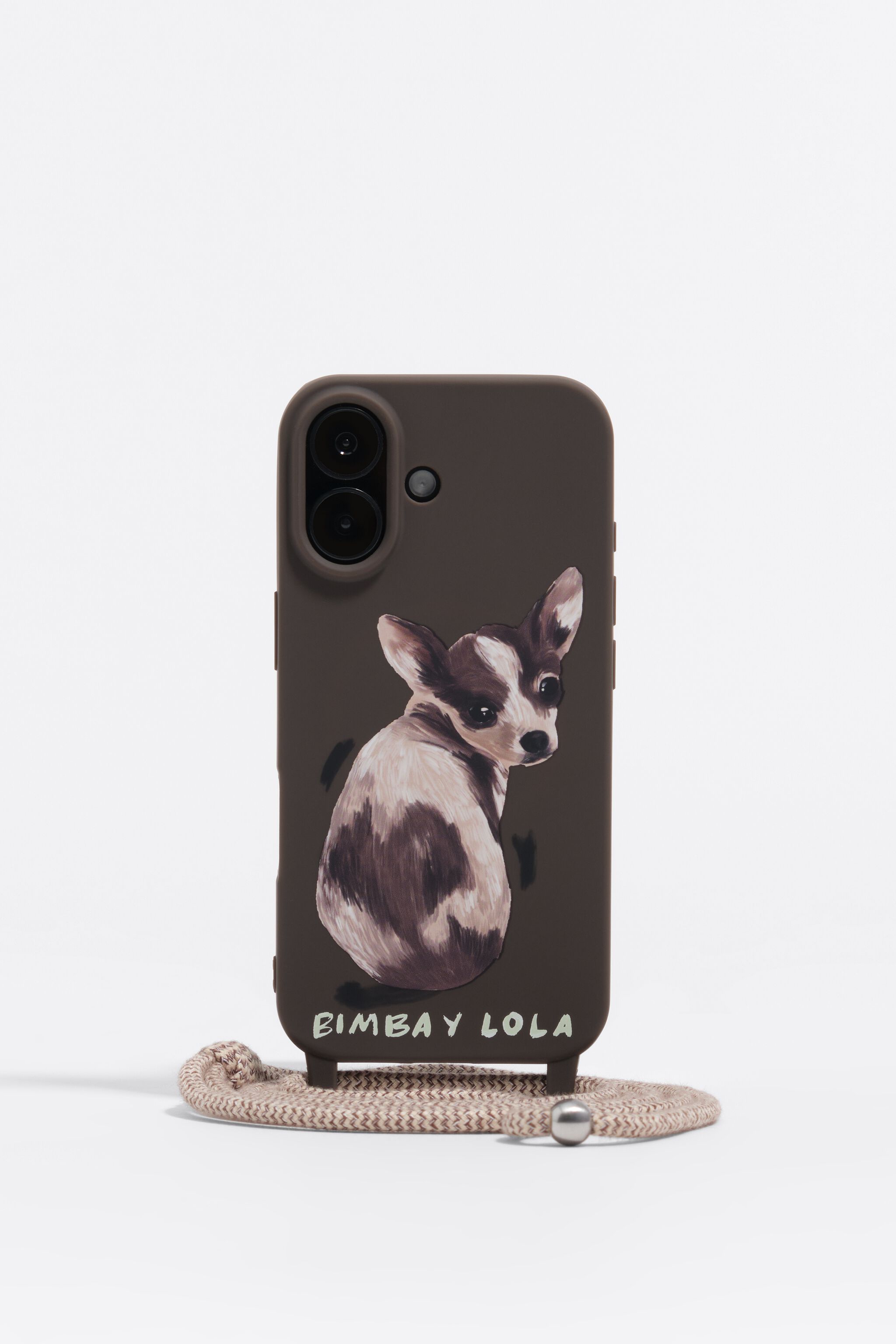 Schokoladen-Chihuahua-Handyhülle für iPhone 17, hart