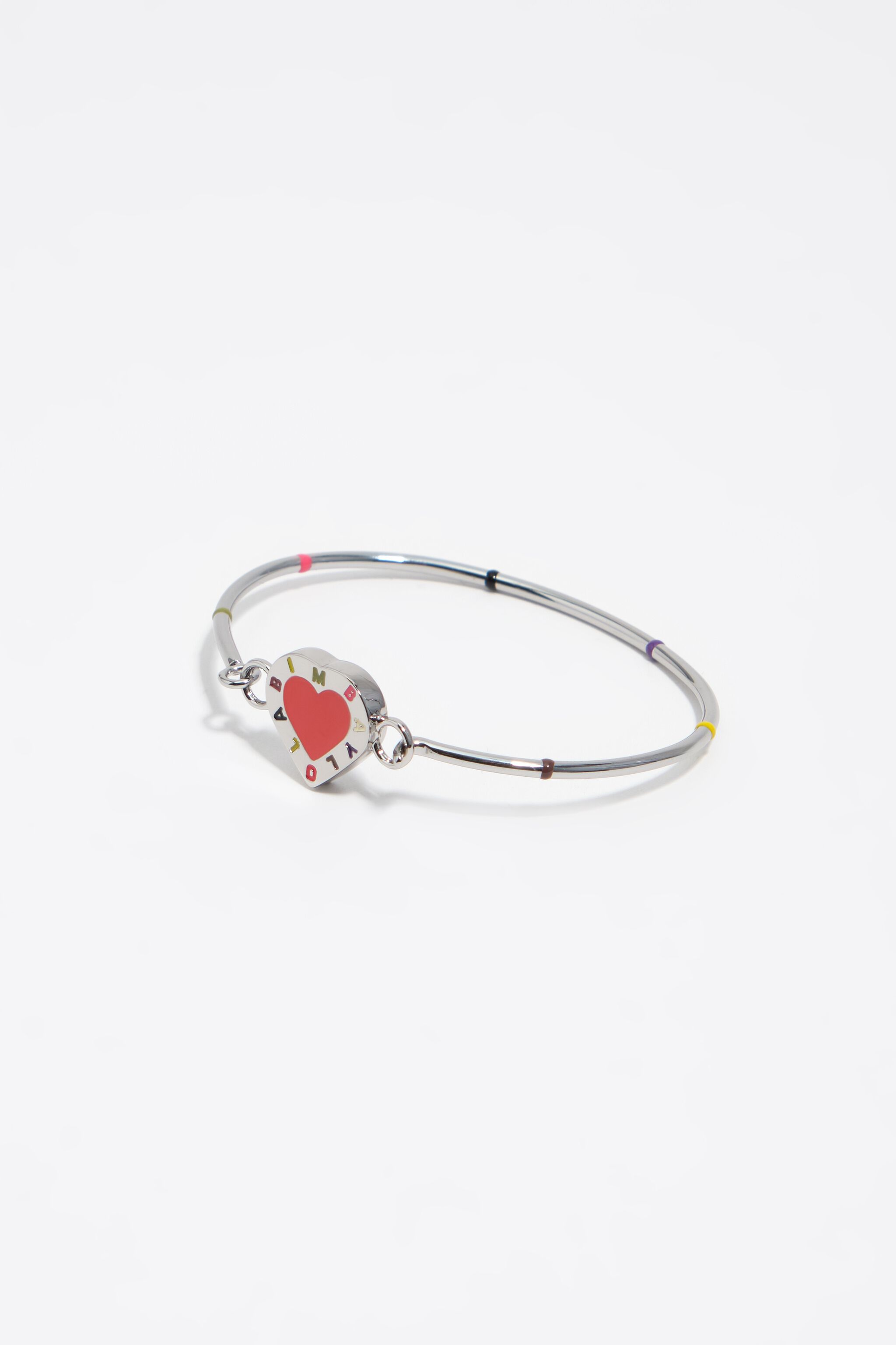 Rigide Armband mit Korallenherz-Logo