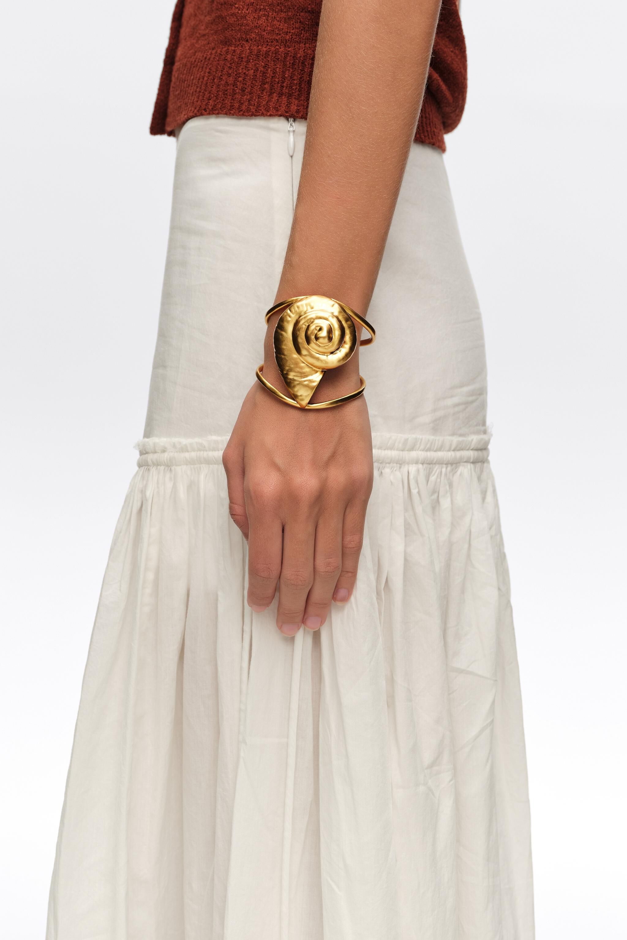 Gebrauchter Gold-Muschel-Armband